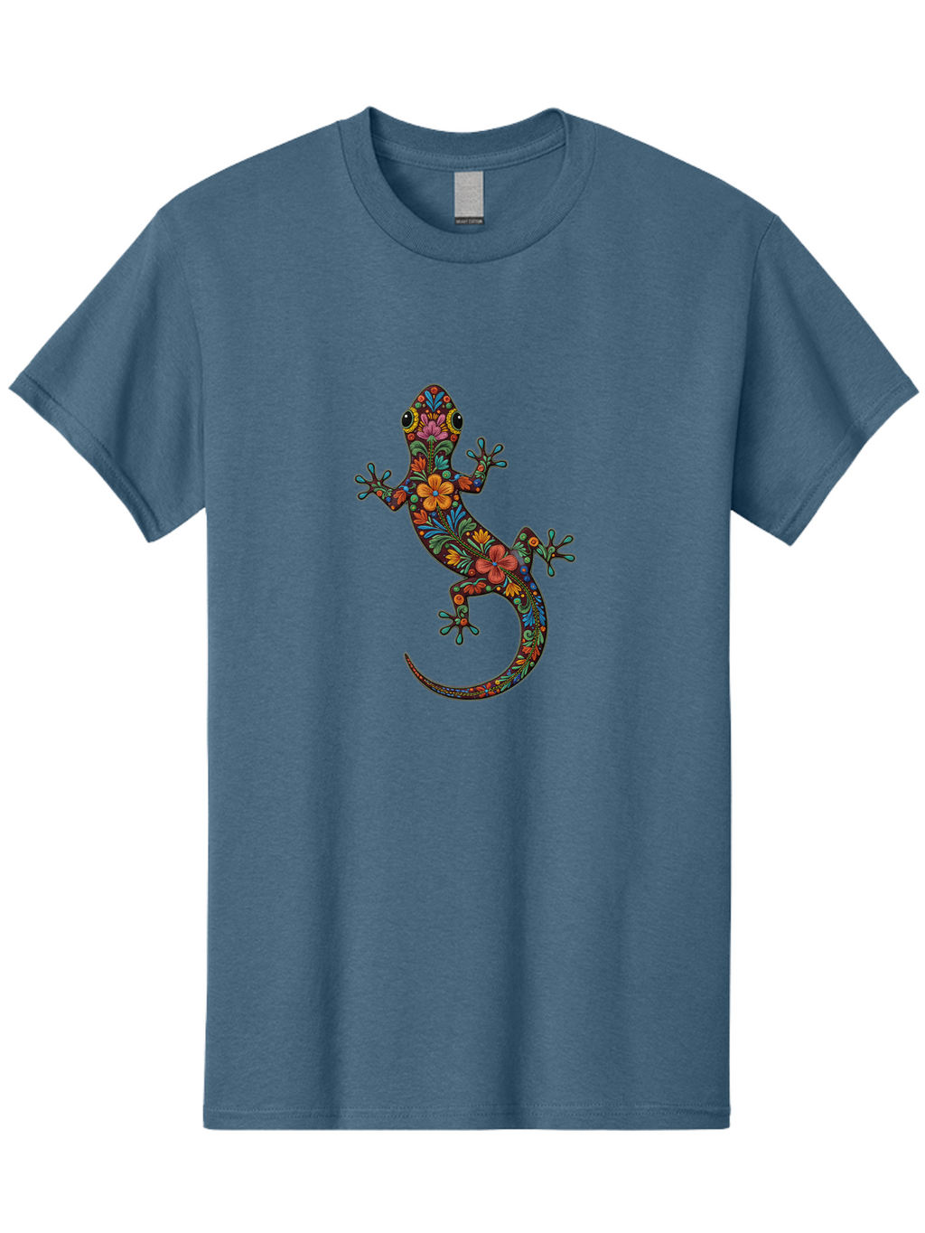 Floral-Gekko Men'S Graphic Tee, 100% Cotton, Comfortable Casual Summer Wear, Machine Washable, Vintage Camera, Old Camera, Antique Camera, Black Camera, Classic Photography, Photography Equipment, Nostalgic Device, Film Camera, Camera Art Bam418