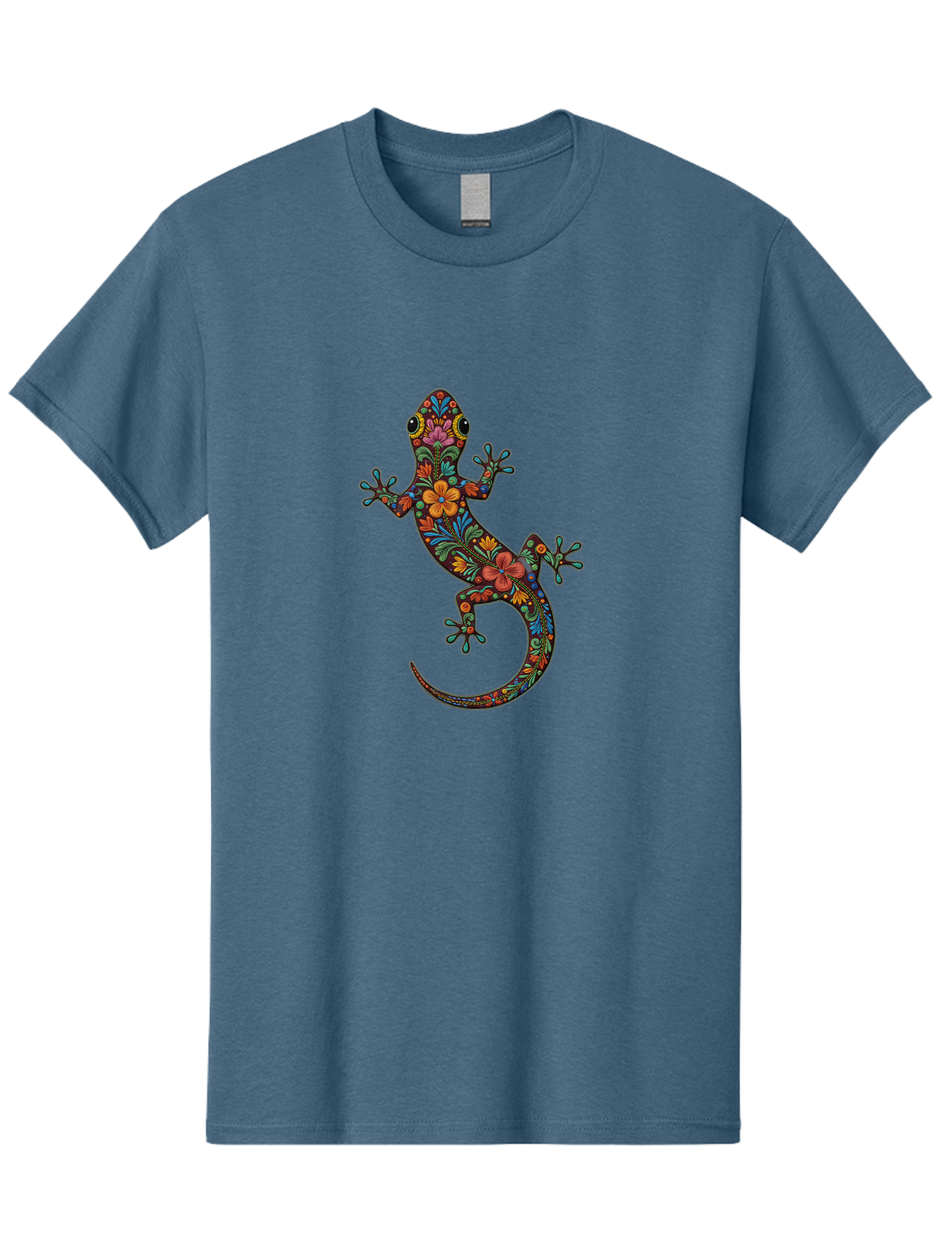 Floral-Gekko Men'S Graphic Tee, 100% Cotton, Comfortable Casual Summer Wear, Machine Washable, Vintage Camera, Old Camera, Antique Camera, Black Camera, Classic Photography, Photography Equipment, Nostalgic Device, Film Camera, Camera Art Bam418