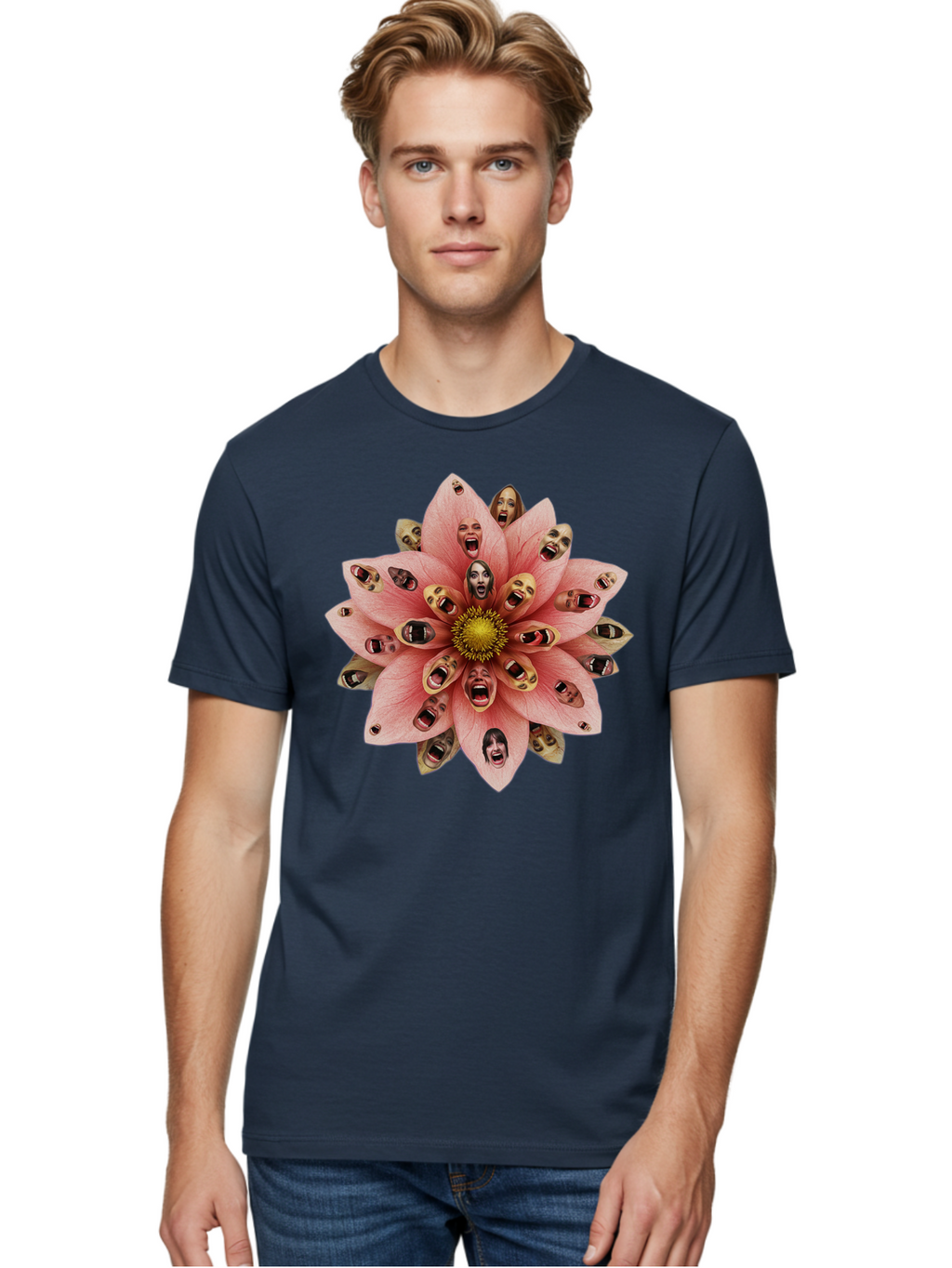 Flower-Of-Faces Men'S Graphic Tee, 100% Cotton, Comfortable Casual Summer Wear, Machine Washable, Vintage Camera, Old Camera, Antique Camera, Black Camera, Classic Photography, Photography Equipment, Nostalgic Device, Film Camera, Camera Art Bam425