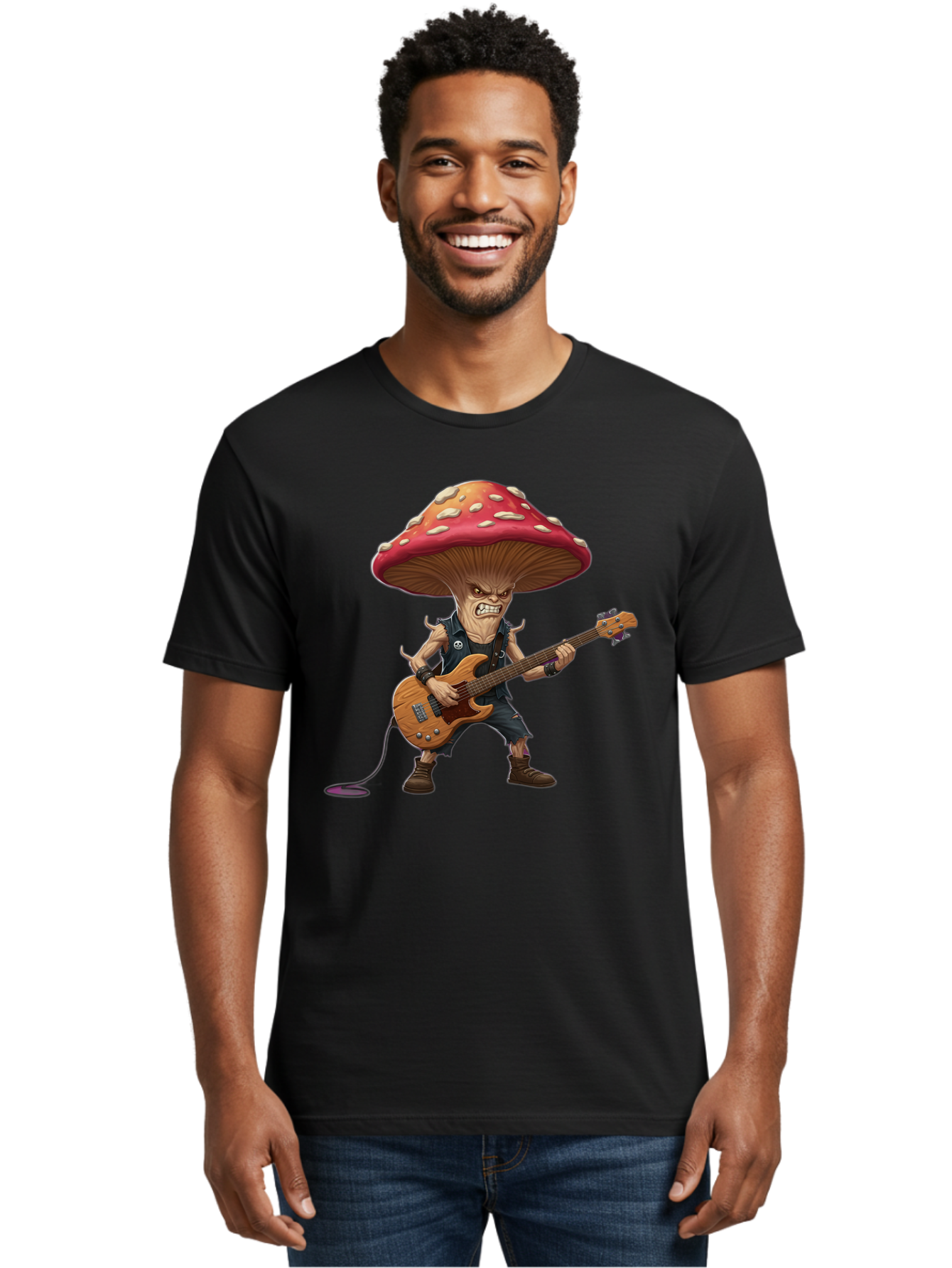 Fly-Agaric-Riffmaster Men'S Graphic Tee, 100% Cotton, Comfortable Casual Summer Wear, Machine Washable, Vintage Camera, Old Camera, Antique Camera, Black Camera, Classic Photography, Photography Equipment, Nostalgic Device, Film Camera, Bam427