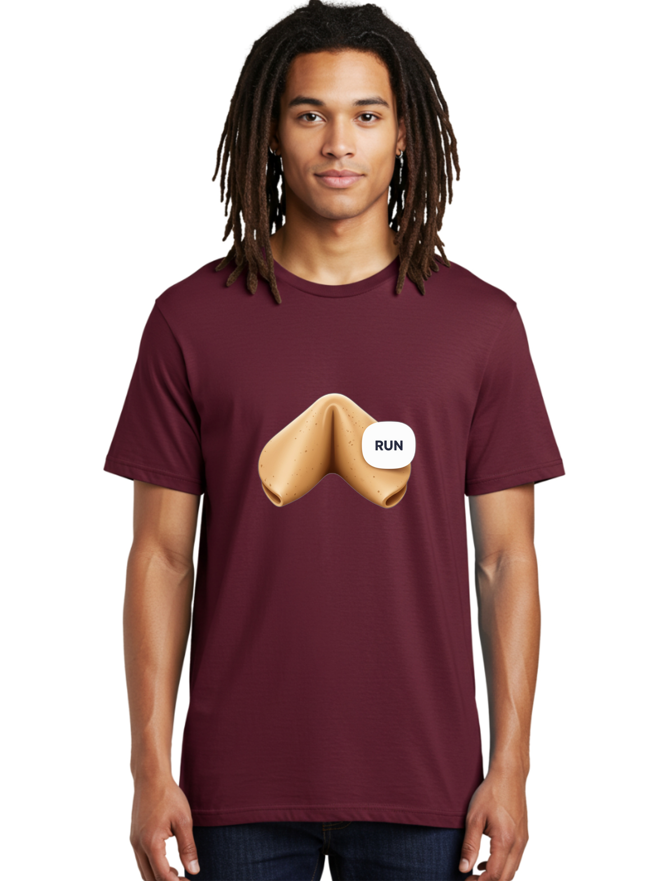 Fortune-Cookie-With-Run Men'S Graphic Tee, 100% Cotton, Comfortable Casual Summer Wear, Machine Washable, Vintage Camera, Old Camera, Antique Camera, Black Camera, Classic Photography, Photography Equipment, Nostalgic Device, Film Camera, Bam429