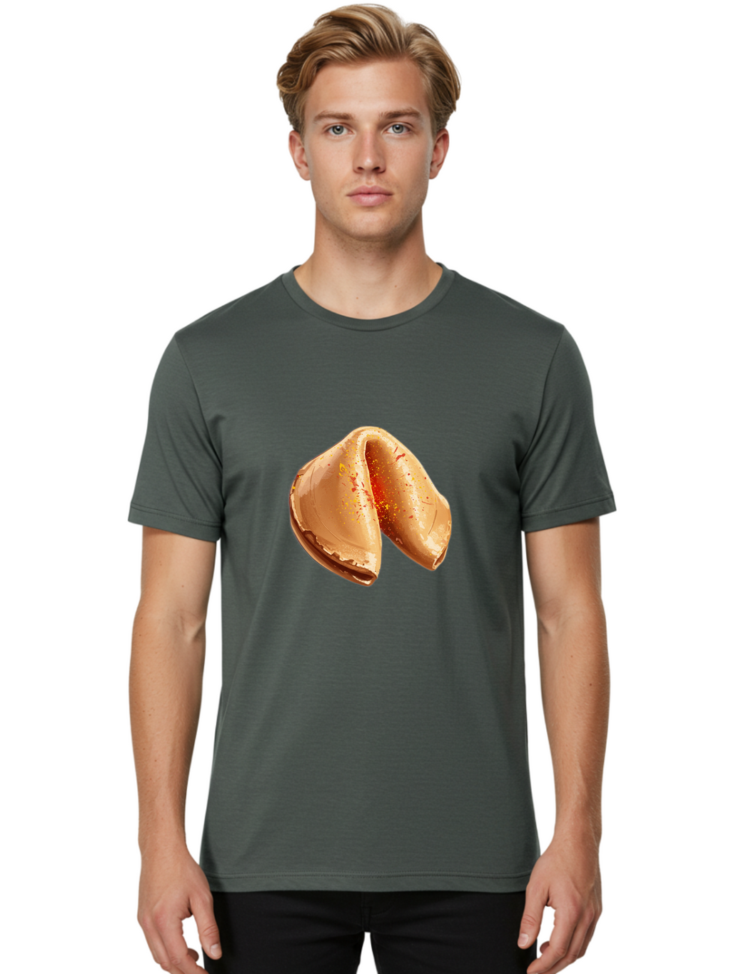 Fortune-Cookie Men'S Graphic Tee, 100% Cotton, Comfortable Casual Summer Wear, Machine Washable, Vintage Camera, Old Camera, Antique Camera, Black Camera, Classic Photography, Photography Equipment, Nostalgic Device, Film Camera, Camera Art Bam430