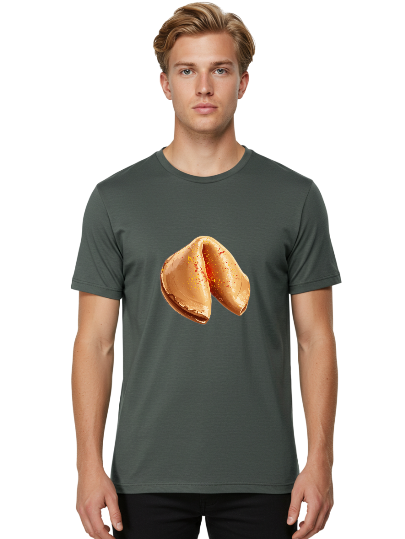 Fortune-Cookie Men'S Graphic Tee, 100% Cotton, Comfortable Casual Summer Wear, Machine Washable, Vintage Camera, Old Camera, Antique Camera, Black Camera, Classic Photography, Photography Equipment, Nostalgic Device, Film Camera, Camera Art Bam430