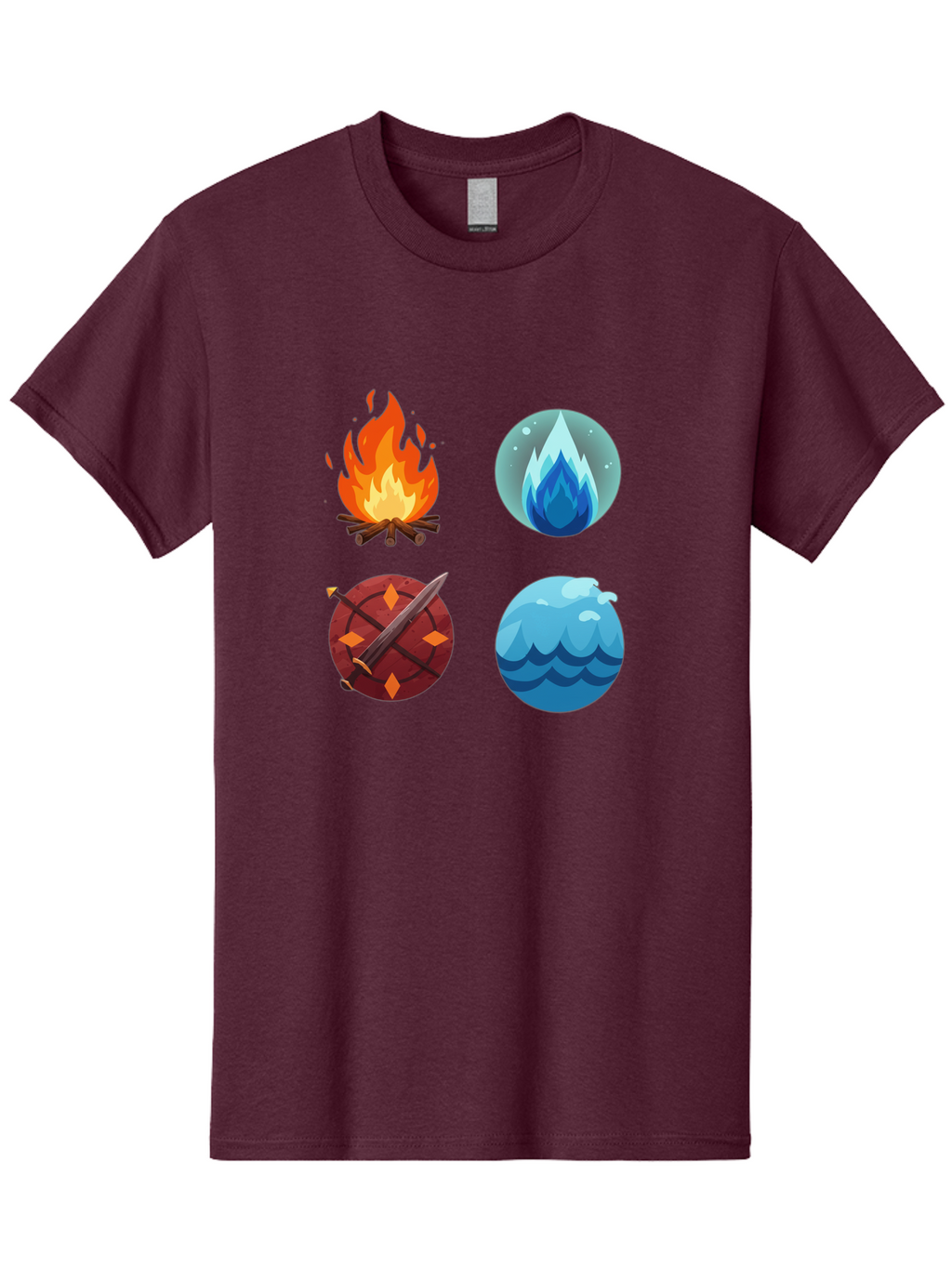 Four-Elements Men'S Graphic Tee, 100% Cotton, Comfortable Casual Summer Wear, Machine Washable, Vintage Camera, Old Camera, Antique Camera, Black Camera, Classic Photography, Photography Equipment, Nostalgic Device, Film Camera, Camera Art Bam432