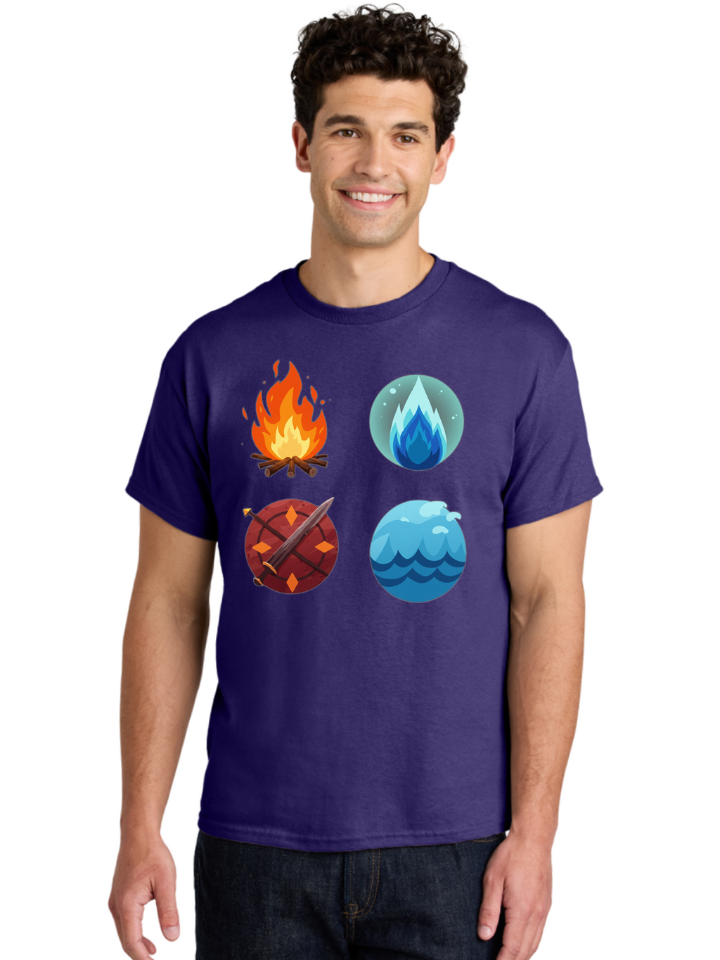 Four-Elements Men'S Graphic Tee, 100% Cotton, Comfortable Casual Summer Wear, Machine Washable, Vintage Camera, Old Camera, Antique Camera, Black Camera, Classic Photography, Photography Equipment, Nostalgic Device, Film Camera, Camera Art Bam432