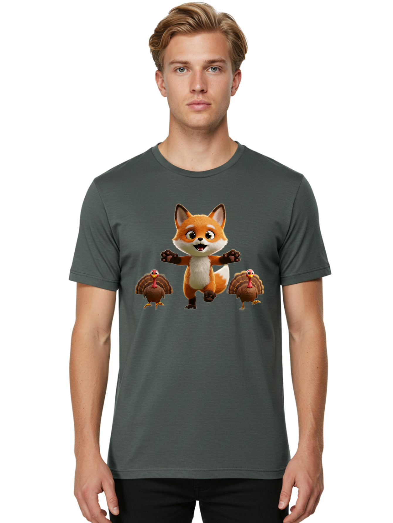 Fox-And-Turkeys Men'S Graphic Tee, 100% Cotton, Comfortable Casual Summer Wear, Machine Washable, Vintage Camera, Old Camera, Antique Camera, Black Camera, Classic Photography, Photography Equipment, Nostalgic Device, Film Camera, Camera Art Bam434