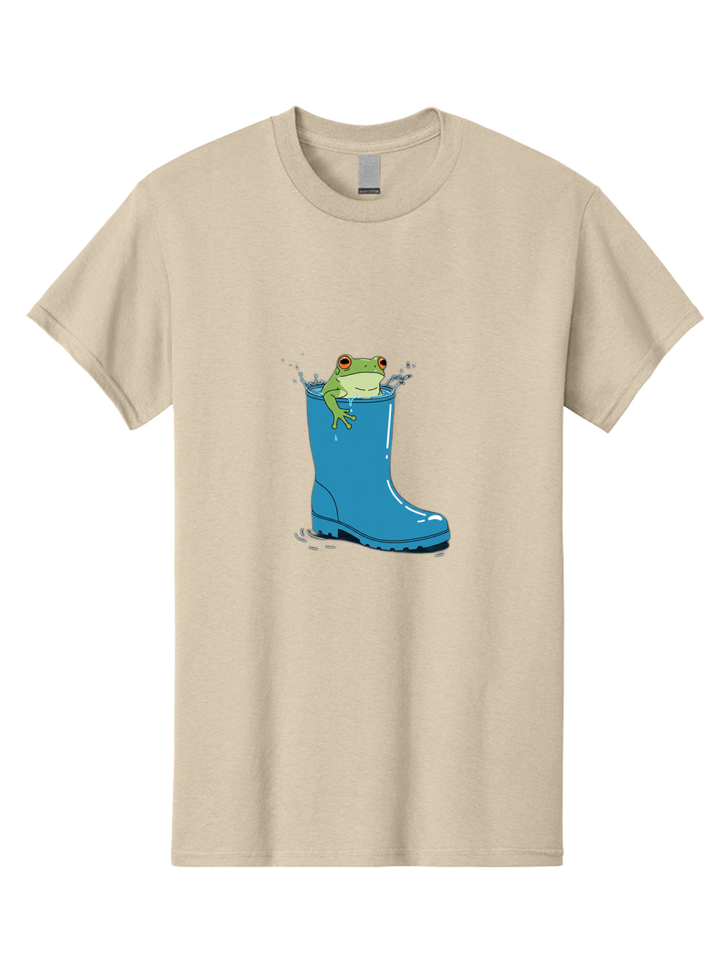 Frog-In-Blue-Boot Men'S Graphic Tee, 100% Cotton, Comfortable Casual Summer Wear, Machine Washable, Vintage Camera, Old Camera, Antique Camera, Black Camera, Classic Photography, Photography Equipment, Nostalgic Device, Film Camera, Camera Art Bam437