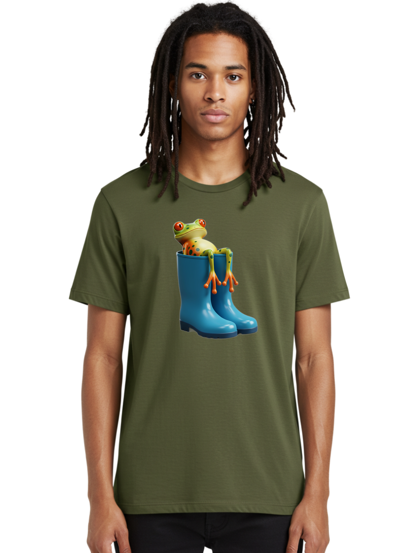Frog-In-Blue-Boots Men'S Graphic Tee, 100% Cotton, Comfortable Casual Summer Wear, Machine Washable, Vintage Camera, Old Camera, Antique Camera, Black Camera, Classic Photography, Photography Equipment, Nostalgic Device, Film Camera, Bam438