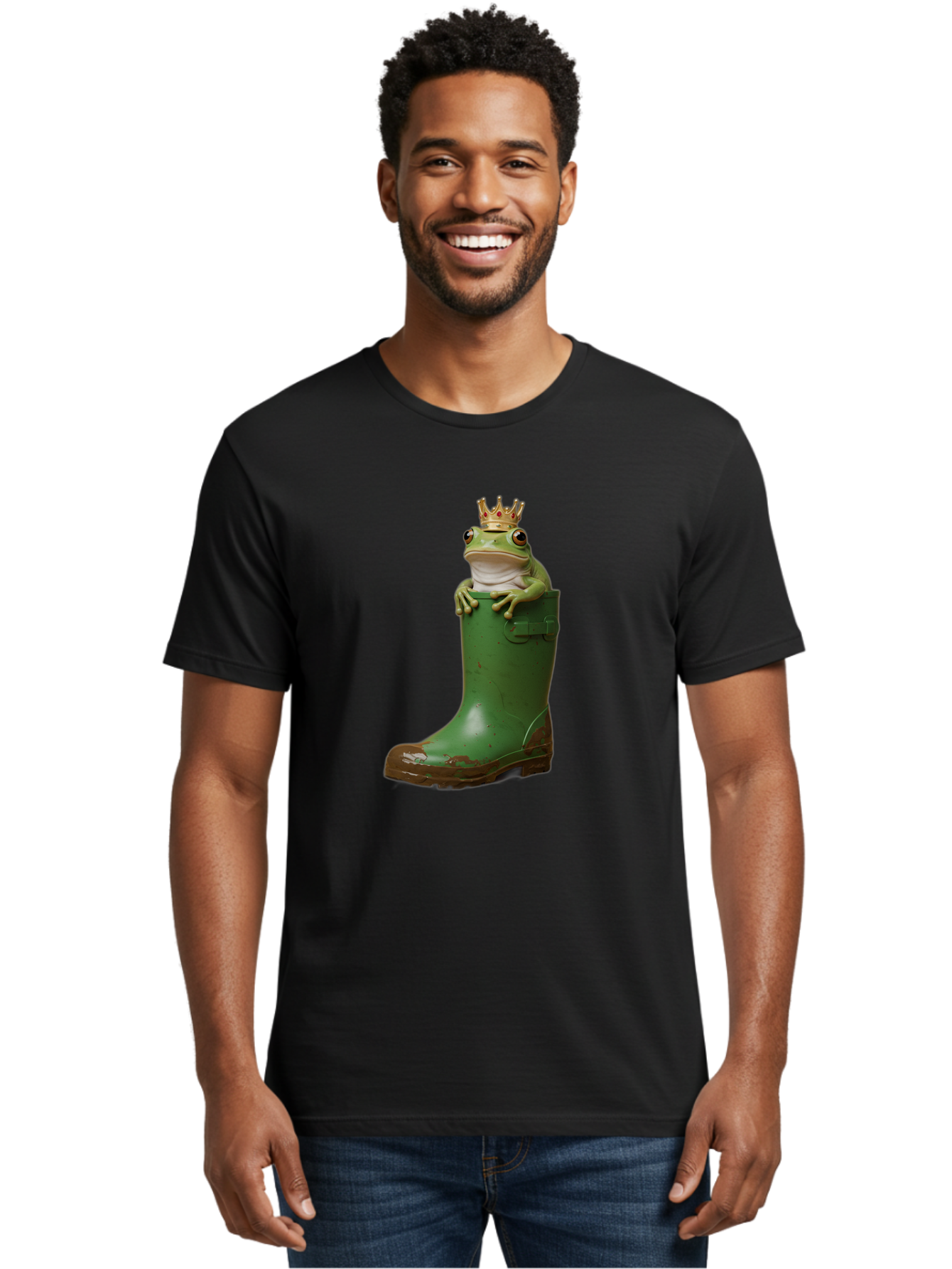 Frog-In-Boot Men'S Graphic Tee, 100% Cotton, Comfortable Casual Summer Wear, Machine Washable, Vintage Camera, Old Camera, Antique Camera, Black Camera, Classic Photography, Photography Equipment, Nostalgic Device, Film Camera, Camera Art Bam442