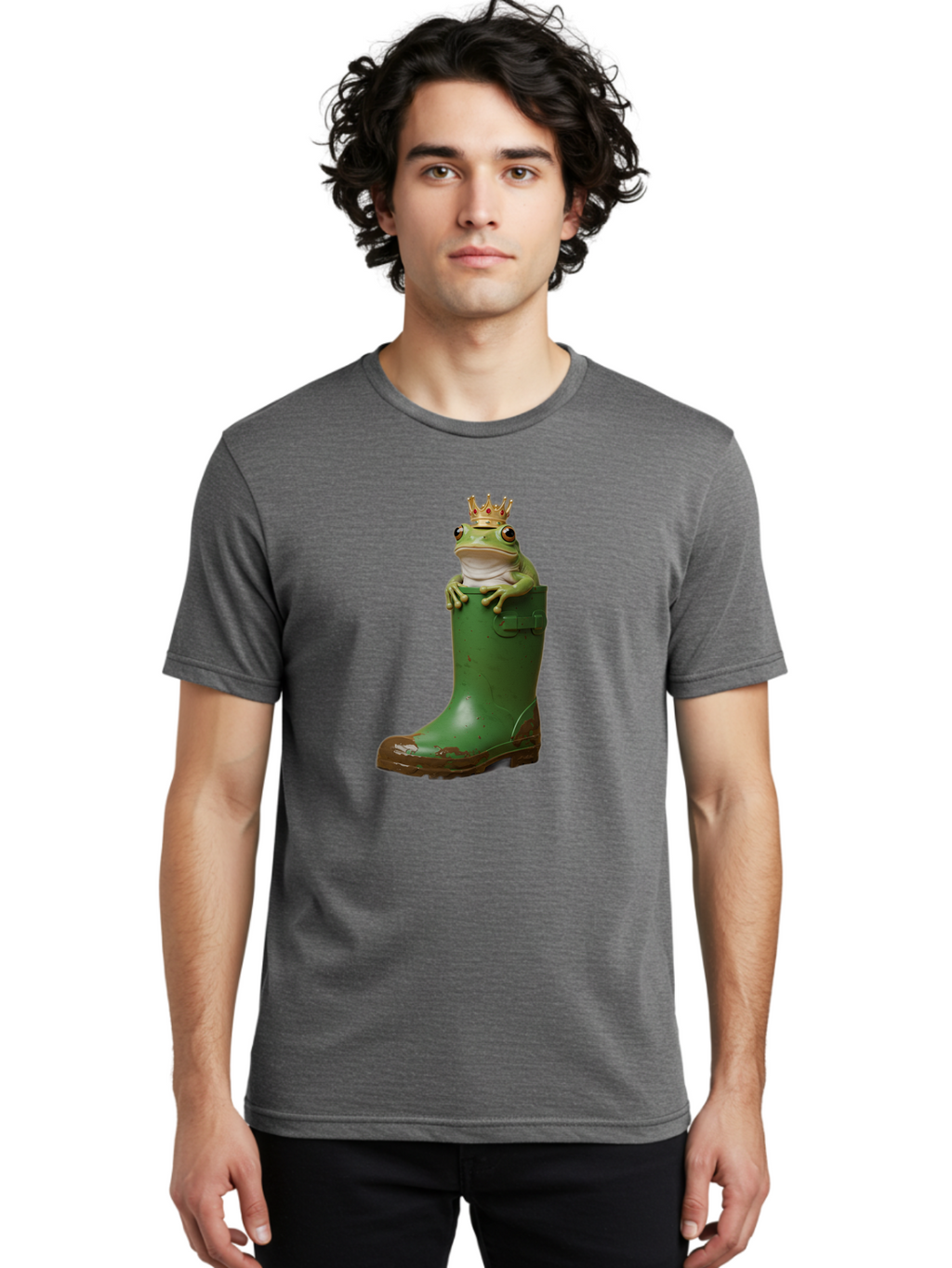 Frog-In-Boot Men'S Graphic Tee, 100% Cotton, Comfortable Casual Summer Wear, Machine Washable, Vintage Camera, Old Camera, Antique Camera, Black Camera, Classic Photography, Photography Equipment, Nostalgic Device, Film Camera, Camera Art Bam442
