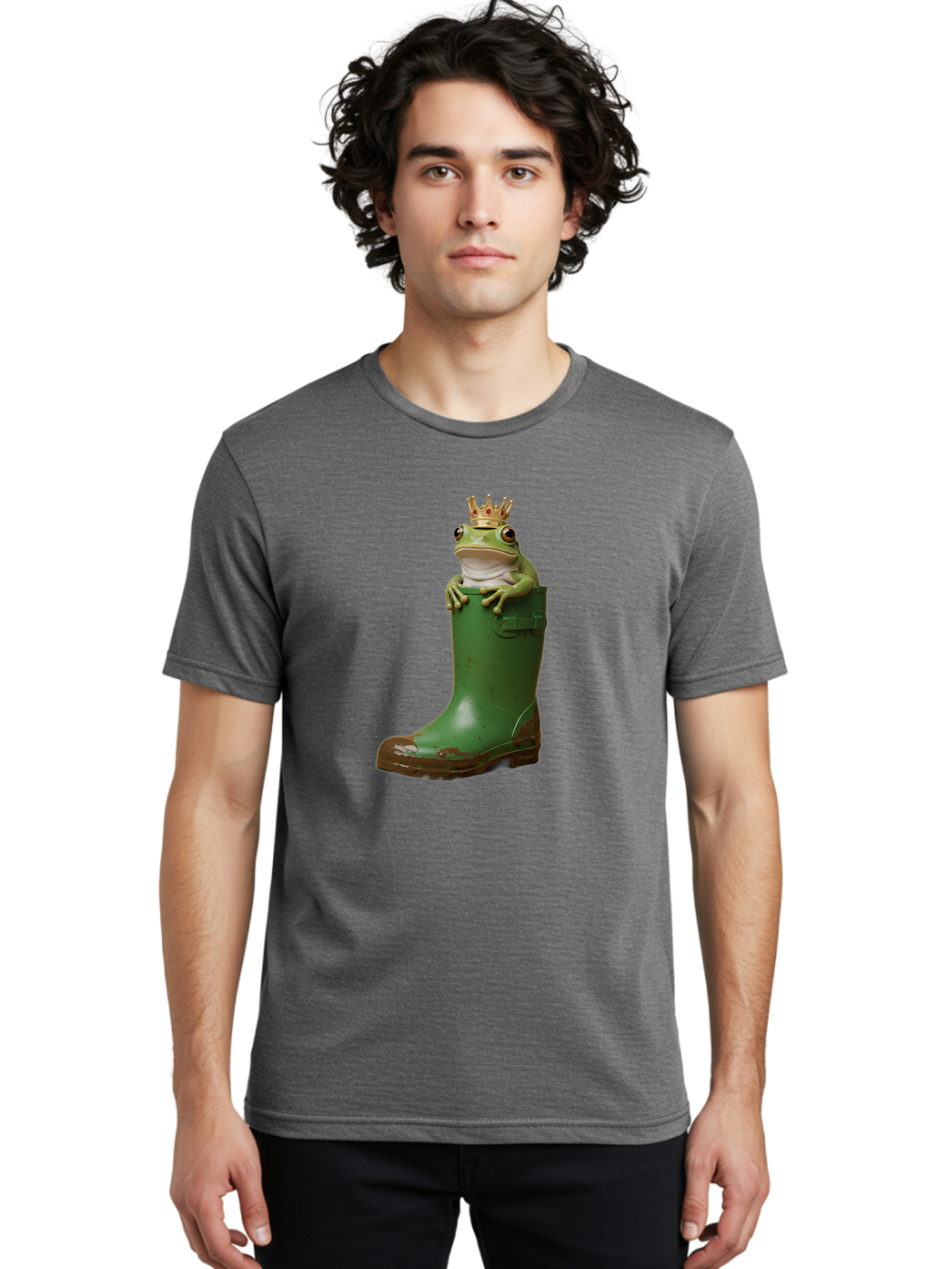 Frog-In-Boot Men'S Graphic Tee, 100% Cotton, Comfortable Casual Summer Wear, Machine Washable, Vintage Camera, Old Camera, Antique Camera, Black Camera, Classic Photography, Photography Equipment, Nostalgic Device, Film Camera, Camera Art Bam442