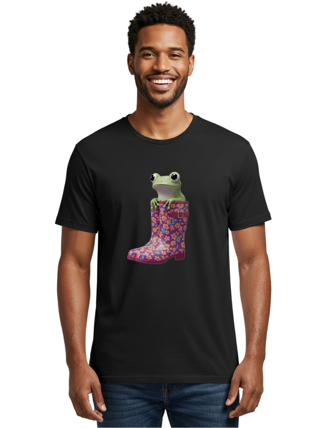 Frog-In-Boots Men'S Graphic Tee, 100% Cotton, Comfortable Casual Summer Wear, Machine Washable, Vintage Camera, Old Camera, Antique Camera, Black Camera, Classic Photography, Photography Equipment, Nostalgic Device, Film Camera, Camera Art Bam443