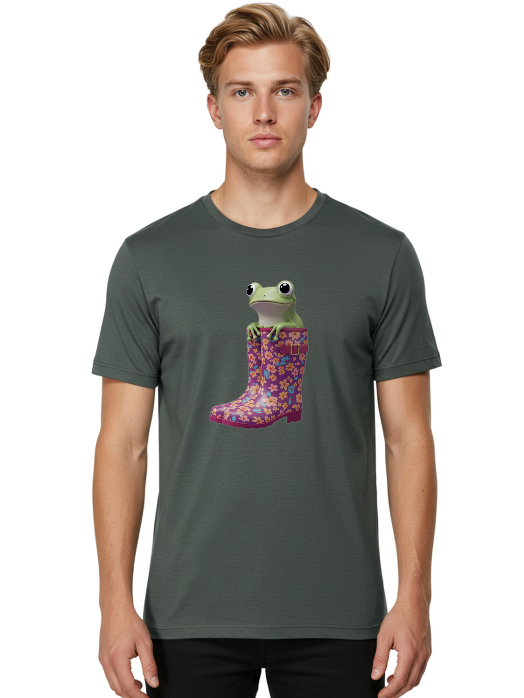 Frog-In-Boots Men'S Graphic Tee, 100% Cotton, Comfortable Casual Summer Wear, Machine Washable, Vintage Camera, Old Camera, Antique Camera, Black Camera, Classic Photography, Photography Equipment, Nostalgic Device, Film Camera, Camera Art Bam443