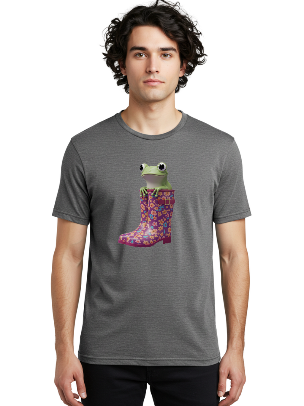 Frog-In-Boots Men'S Graphic Tee, 100% Cotton, Comfortable Casual Summer Wear, Machine Washable, Vintage Camera, Old Camera, Antique Camera, Black Camera, Classic Photography, Photography Equipment, Nostalgic Device, Film Camera, Camera Art Bam443