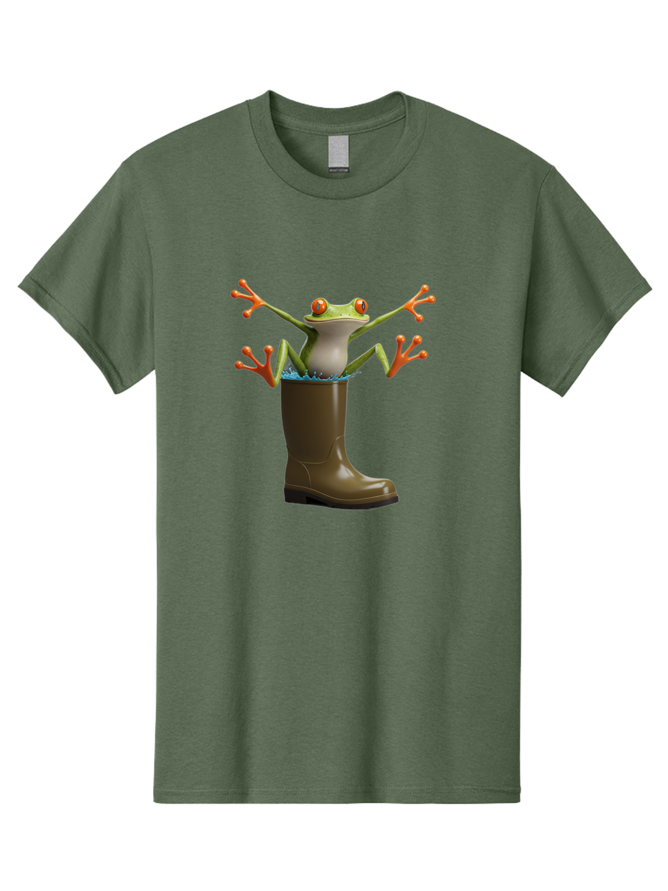Frog-In-Mud-Boot Men'S Graphic Tee, 100% Cotton, Comfortable Casual Summer Wear, Machine Washable, Vintage Camera, Old Camera, Antique Camera, Black Camera, Classic Photography, Photography Equipment, Nostalgic Device, Film Camera, Camera Art Bam444