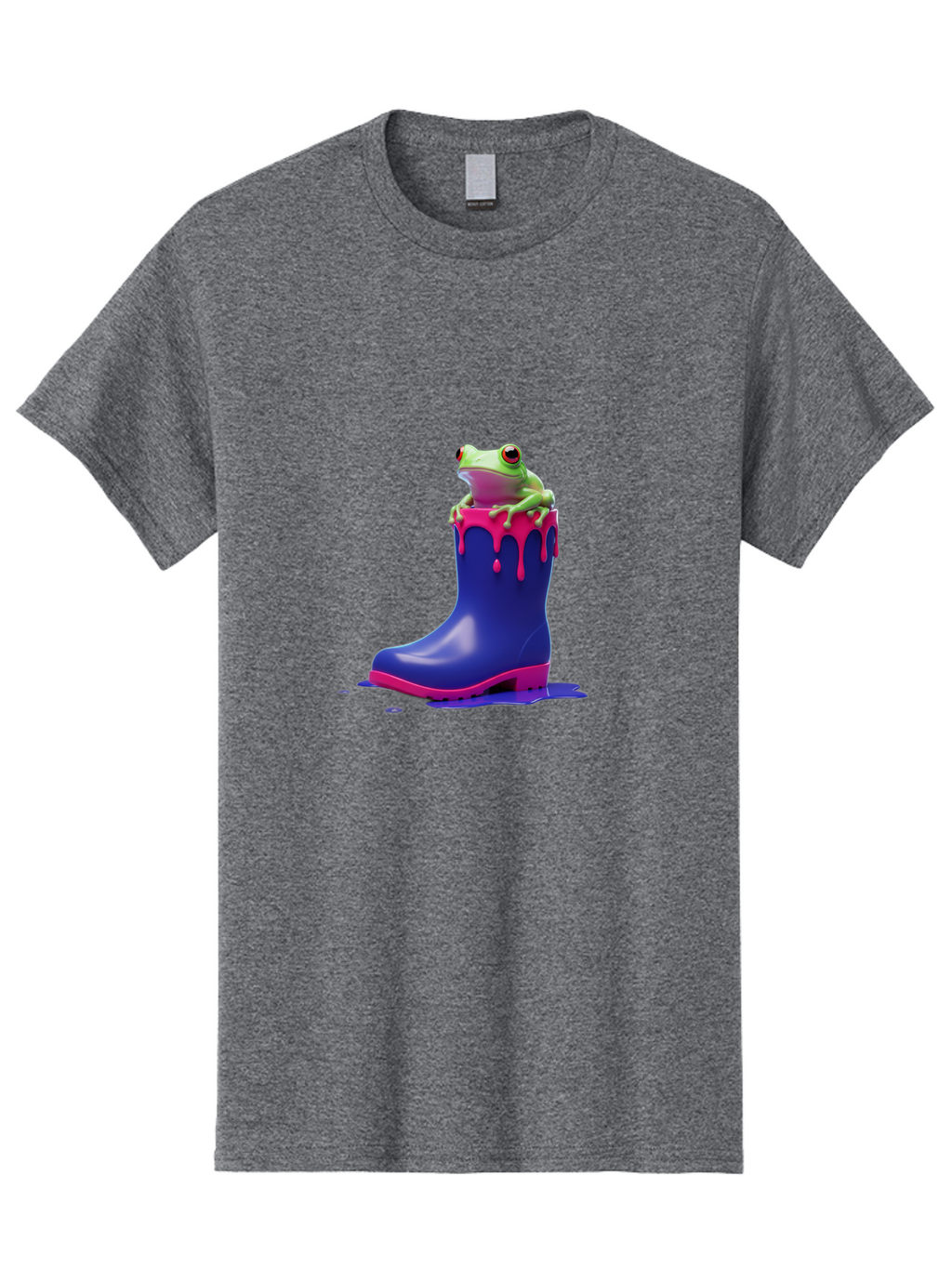 Frog-In-Rain-Boot Men'S Graphic Tee, 100% Cotton, Comfortable Casual Summer Wear, Machine Washable, Vintage Camera, Old Camera, Antique Camera, Black Camera, Classic Photography, Photography Equipment, Nostalgic Device, Film Camera, Camera Art Bam447