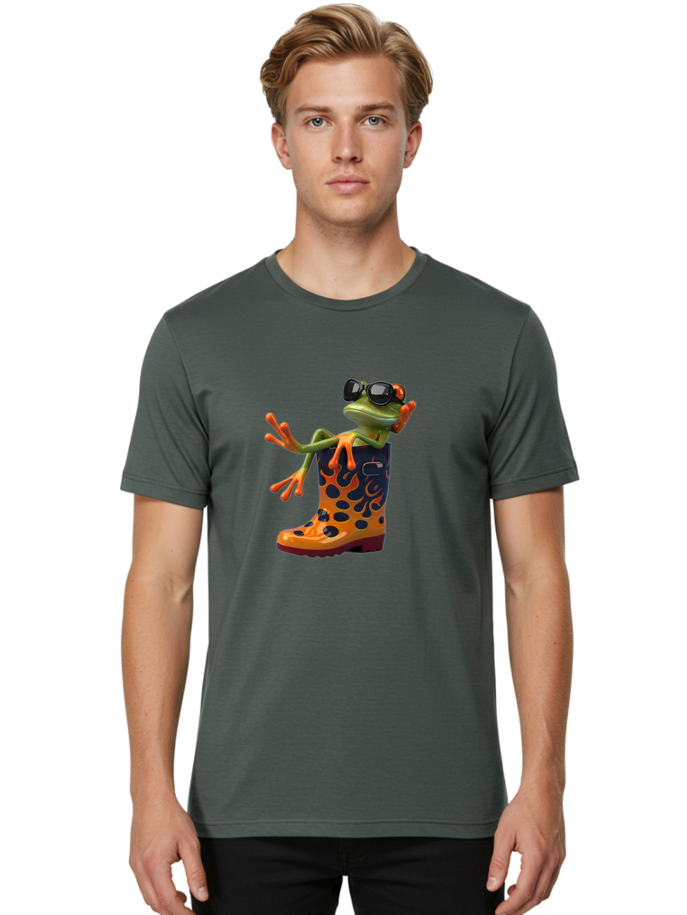 Froggy-Fashion Men'S Graphic Tee, 100% Cotton, Comfortable Casual Summer Wear, Machine Washable, Vintage Camera, Old Camera, Antique Camera, Black Camera, Classic Photography, Photography Equipment, Nostalgic Device, Film Camera, Camera Art Bam453