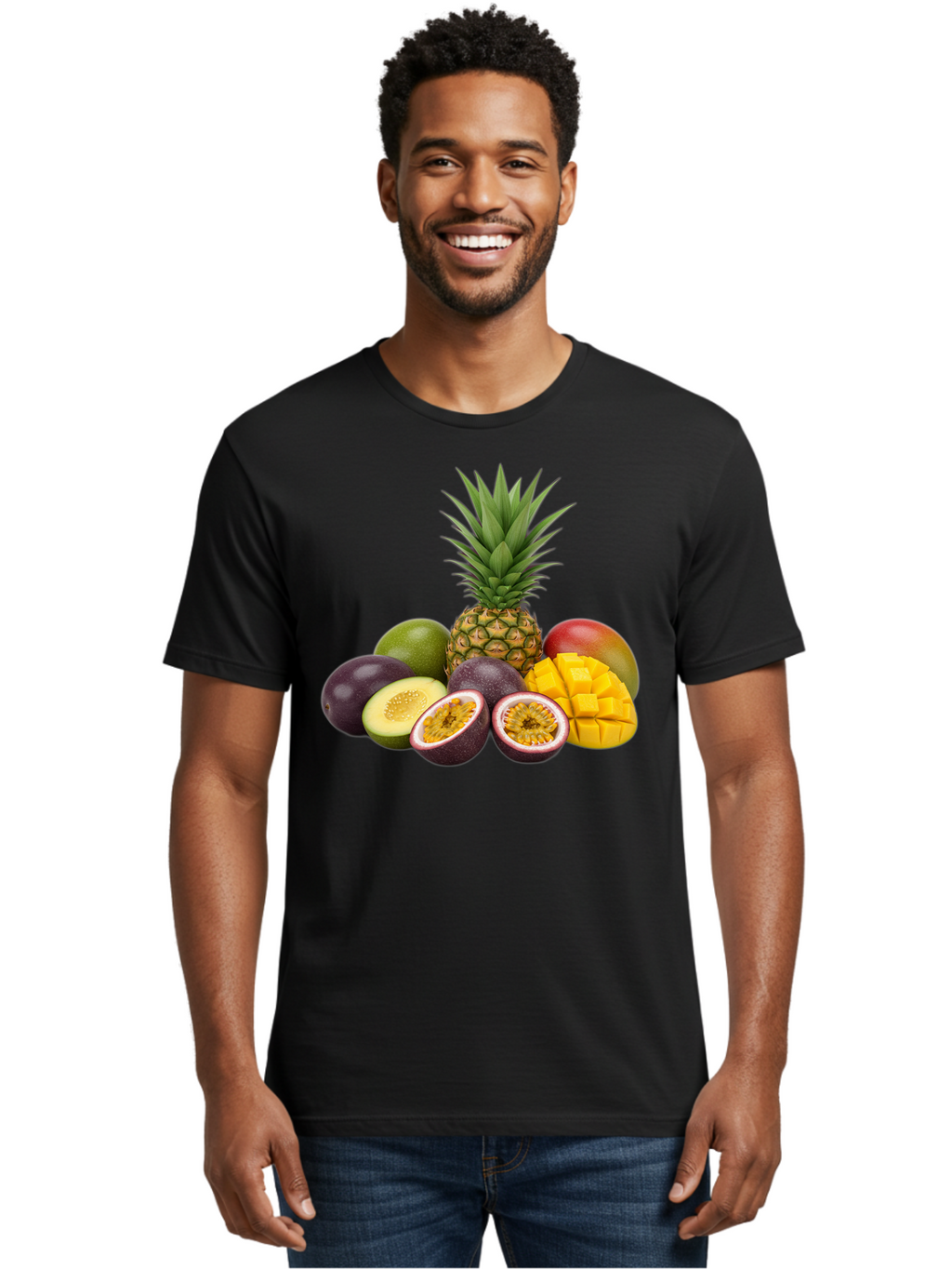 Fruit-Arrangement Men'S Graphic Tee, 100% Cotton, Comfortable Casual Summer Wear, Machine Washable, Vintage Camera, Old Camera, Antique Camera, Black Camera, Classic Photography, Photography Equipment, Nostalgic Device, Film Camera, Camera Art Bam454