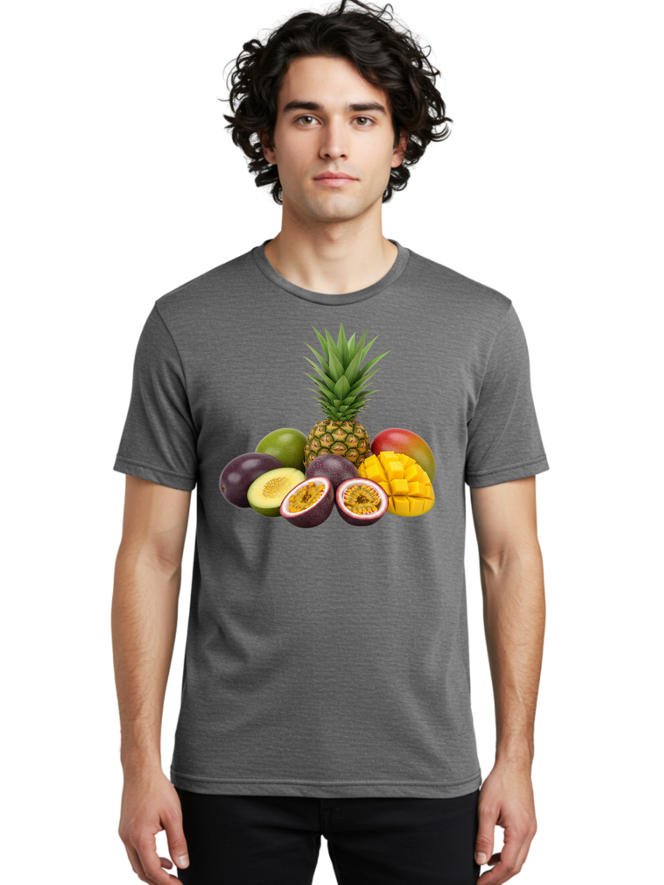 Fruit-Arrangement Men'S Graphic Tee, 100% Cotton, Comfortable Casual Summer Wear, Machine Washable, Vintage Camera, Old Camera, Antique Camera, Black Camera, Classic Photography, Photography Equipment, Nostalgic Device, Film Camera, Camera Art Bam454