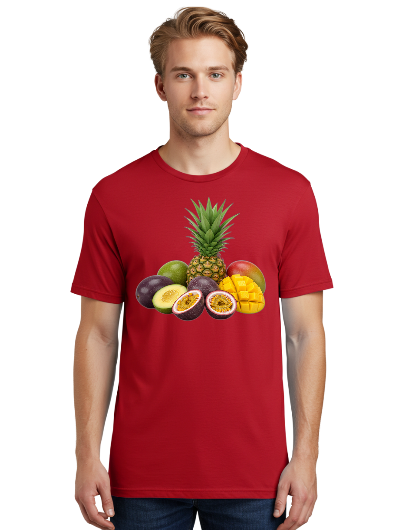 Fruit-Arrangement Men'S Graphic Tee, 100% Cotton, Comfortable Casual Summer Wear, Machine Washable, Vintage Camera, Old Camera, Antique Camera, Black Camera, Classic Photography, Photography Equipment, Nostalgic Device, Film Camera, Camera Art Bam454