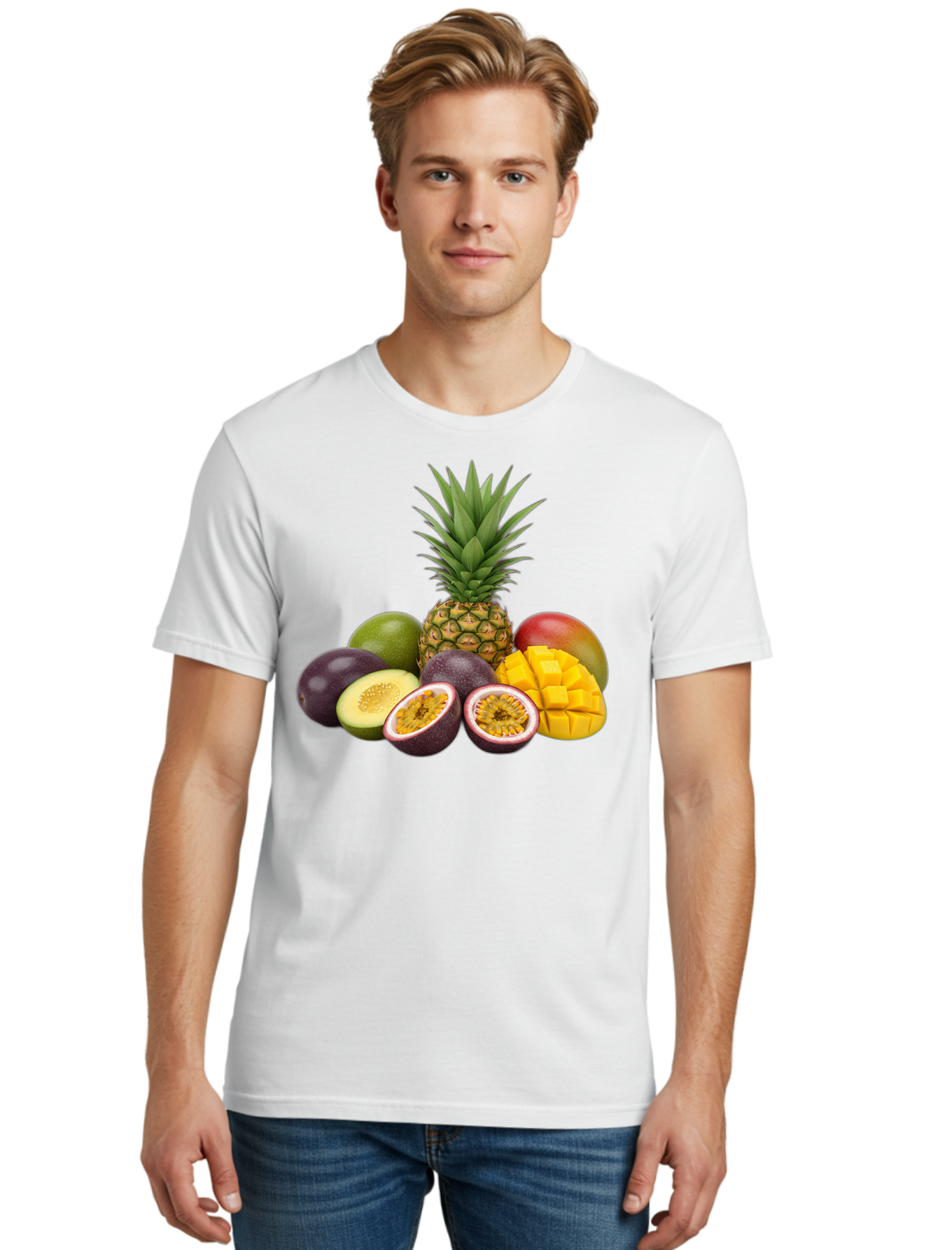 Fruit-Arrangement Men'S Graphic Tee, 100% Cotton, Comfortable Casual Summer Wear, Machine Washable, Vintage Camera, Old Camera, Antique Camera, Black Camera, Classic Photography, Photography Equipment, Nostalgic Device, Film Camera, Camera Art Bam454