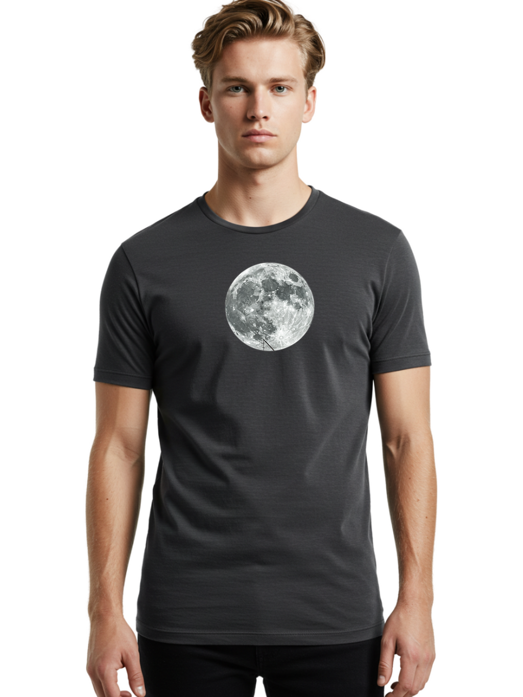 Full-Moon Men'S Graphic Tee, 100% Cotton, Comfortable Casual Summer Wear, Machine Washable, Vintage Camera, Old Camera, Antique Camera, Black Camera, Classic Photography, Photography Equipment, Nostalgic Device, Film Camera, Camera Art Bam456