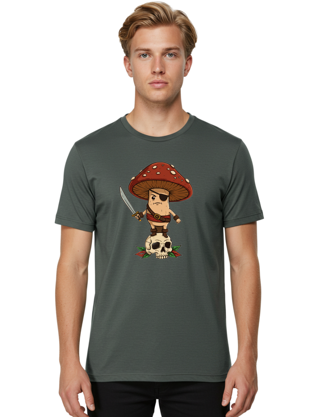 Fungus-Pirate Men'S Graphic Tee, 100% Cotton, Comfortable Casual Summer Wear, Machine Washable, Vintage Camera, Old Camera, Antique Camera, Black Camera, Classic Photography, Photography Equipment, Nostalgic Device, Film Camera, Camera Art Bam458