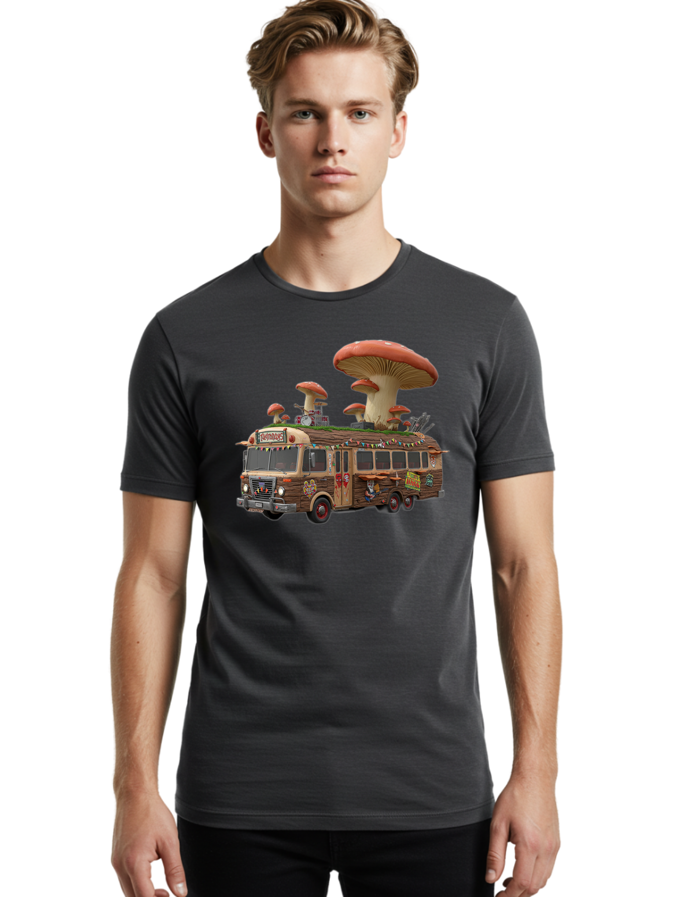 Fungusmongers Men'S Graphic Tee, 100% Cotton, Comfortable Casual Summer Wear, Machine Washable, Vintage Camera, Old Camera, Antique Camera, Black Camera, Classic Photography, Photography Equipment, Nostalgic Device, Film Camera, Camera Art Bam459