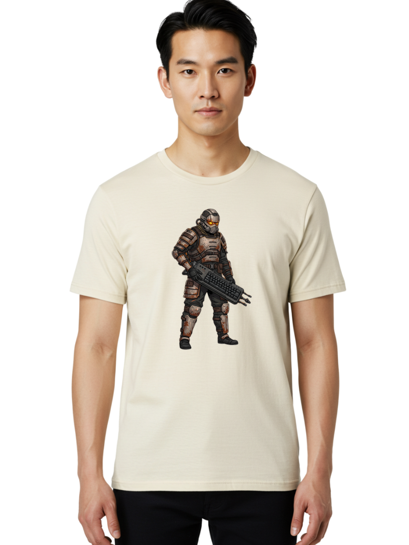 Future-Soldier Men'S Graphic Tee, 100% Cotton, Comfortable Casual Summer Wear, Machine Washable, Vintage Camera, Old Camera, Antique Camera, Black Camera, Classic Photography, Photography Equipment, Nostalgic Device, Film Camera, Camera Art Bam462