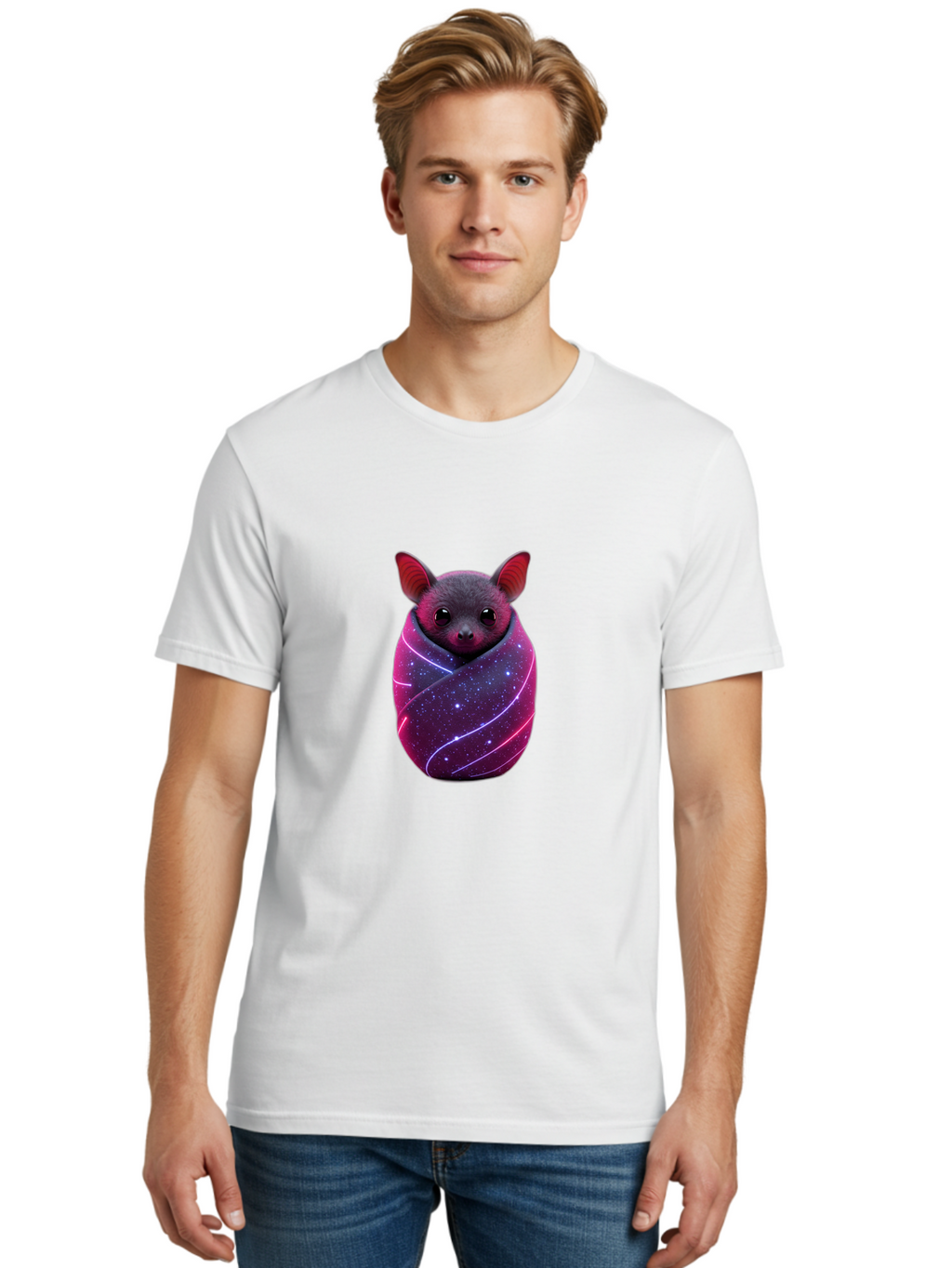 Galaxy-Bat Men'S Graphic Tee, 100% Cotton, Comfortable Casual Summer Wear, Machine Washable, Vintage Camera, Old Camera, Antique Camera, Black Camera, Classic Photography, Photography Equipment, Nostalgic Device, Film Camera, Camera Art Bam466