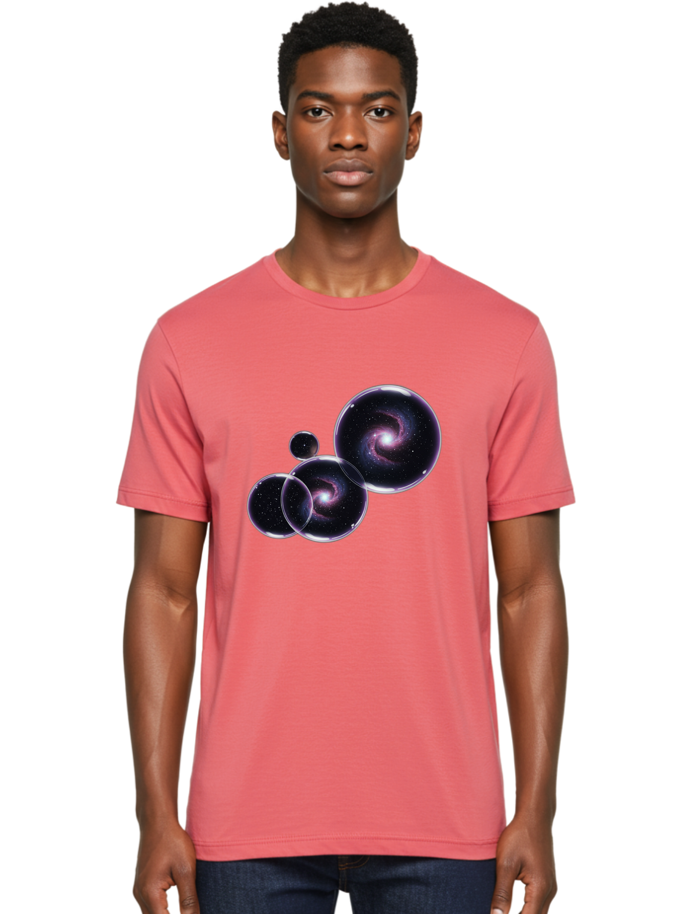 Galaxy-Bubbles Men'S Graphic Tee, 100% Cotton, Comfortable Casual Summer Wear, Machine Washable, Vintage Camera, Old Camera, Antique Camera, Black Camera, Classic Photography, Photography Equipment, Nostalgic Device, Film Camera, Camera Art Bam467