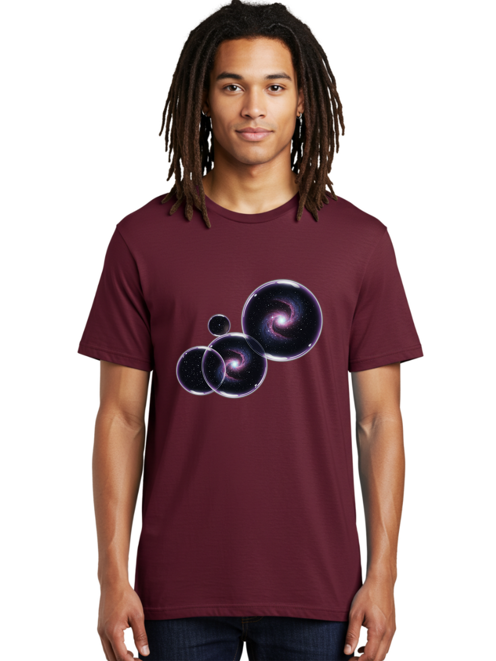 Galaxy-Bubbles Men'S Graphic Tee, 100% Cotton, Comfortable Casual Summer Wear, Machine Washable, Vintage Camera, Old Camera, Antique Camera, Black Camera, Classic Photography, Photography Equipment, Nostalgic Device, Film Camera, Camera Art Bam467