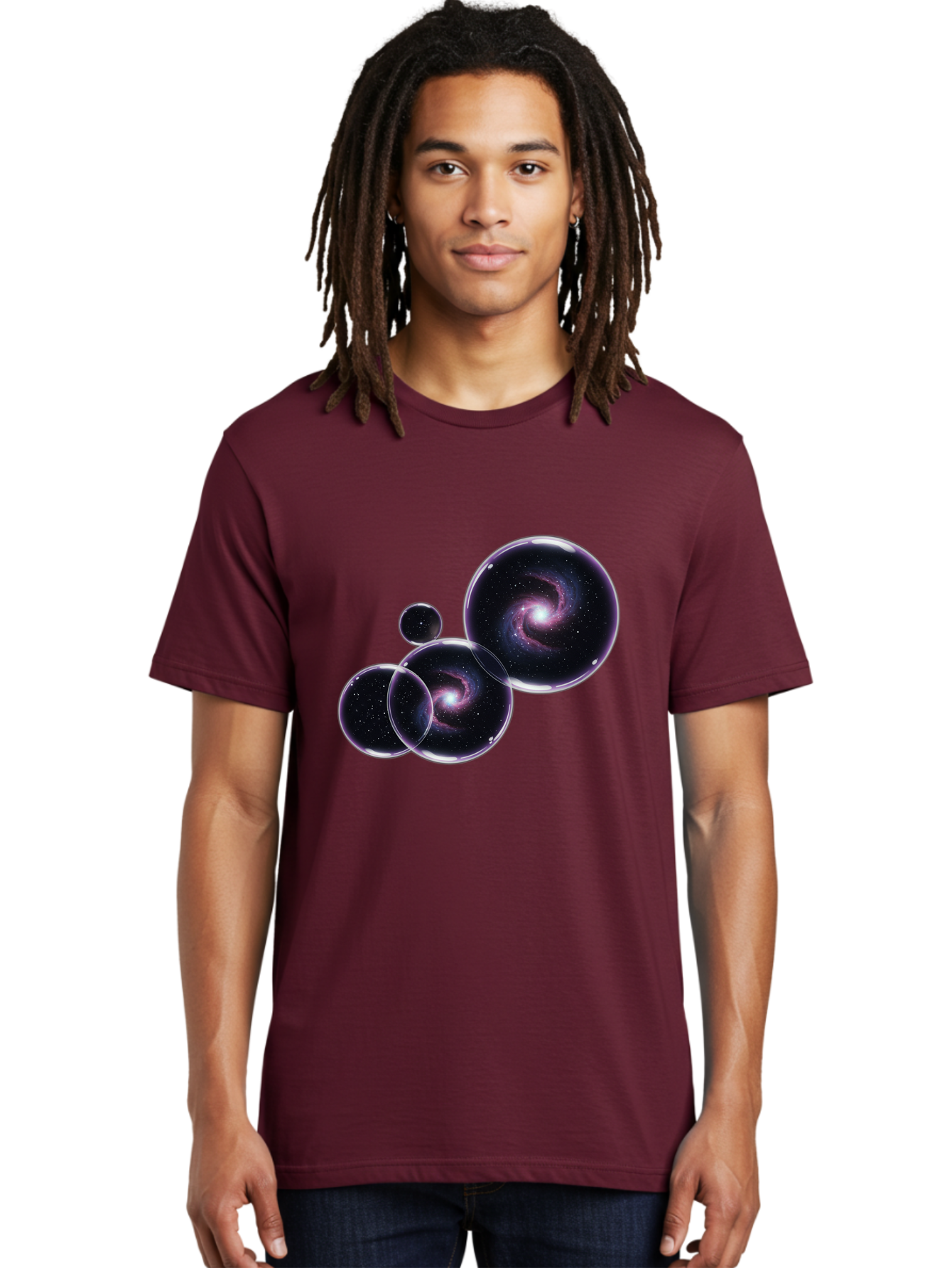 Galaxy-Bubbles Men'S Graphic Tee, 100% Cotton, Comfortable Casual Summer Wear, Machine Washable, Vintage Camera, Old Camera, Antique Camera, Black Camera, Classic Photography, Photography Equipment, Nostalgic Device, Film Camera, Camera Art Bam467