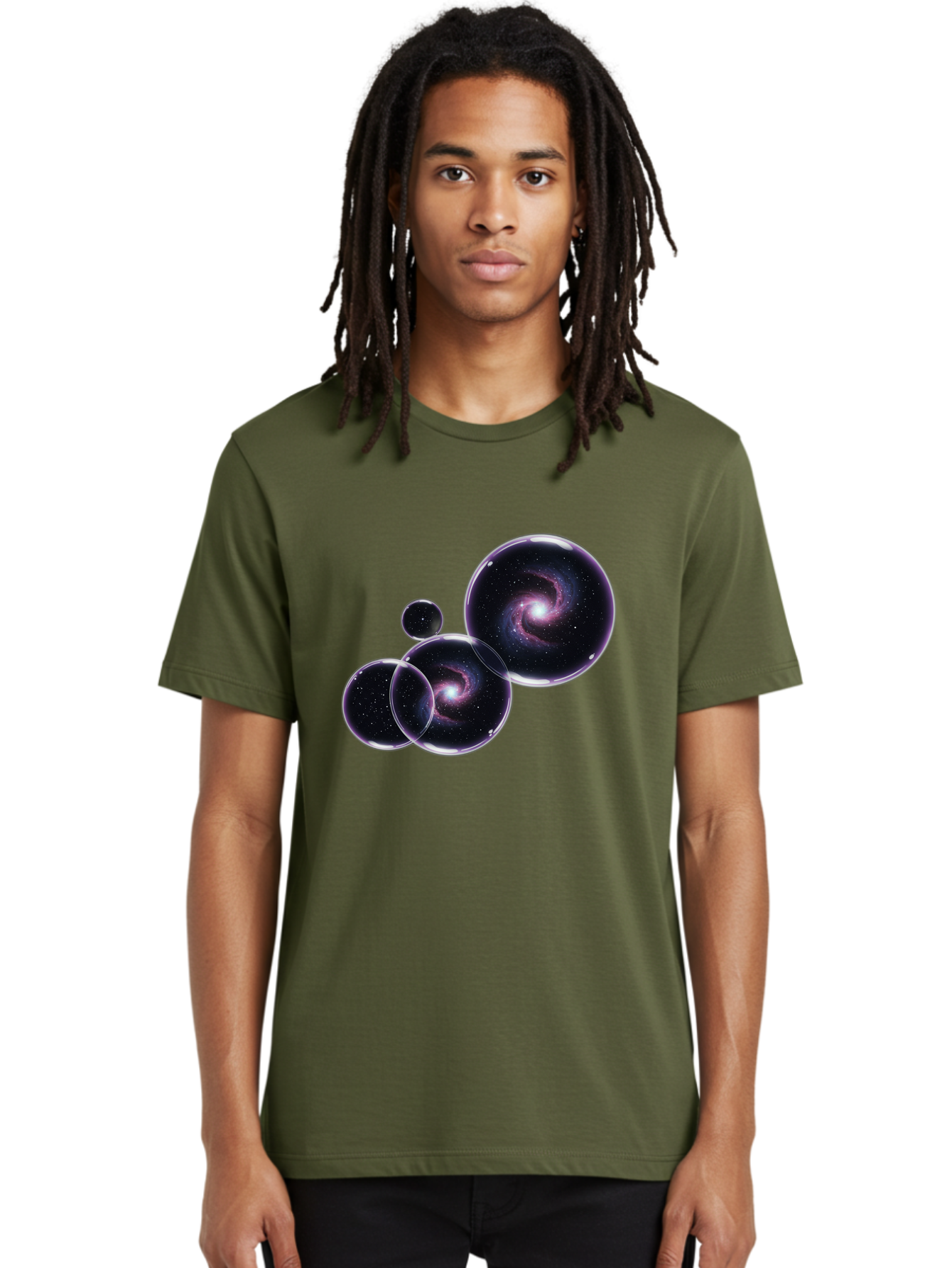 Galaxy-Bubbles Men'S Graphic Tee, 100% Cotton, Comfortable Casual Summer Wear, Machine Washable, Vintage Camera, Old Camera, Antique Camera, Black Camera, Classic Photography, Photography Equipment, Nostalgic Device, Film Camera, Camera Art Bam467