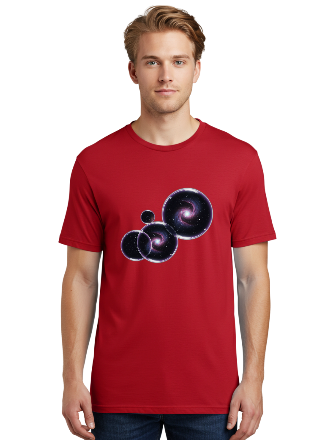 Galaxy-Bubbles Men'S Graphic Tee, 100% Cotton, Comfortable Casual Summer Wear, Machine Washable, Vintage Camera, Old Camera, Antique Camera, Black Camera, Classic Photography, Photography Equipment, Nostalgic Device, Film Camera, Camera Art Bam467
