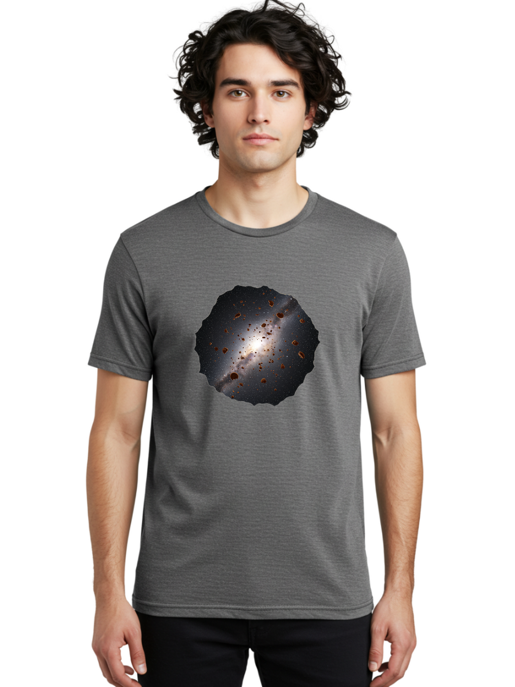 Galaxy-Cookie Men'S Graphic Tee, 100% Cotton, Comfortable Casual Summer Wear, Machine Washable, Vintage Camera, Old Camera, Antique Camera, Black Camera, Classic Photography, Photography Equipment, Nostalgic Device, Film Camera, Camera Art Bam468