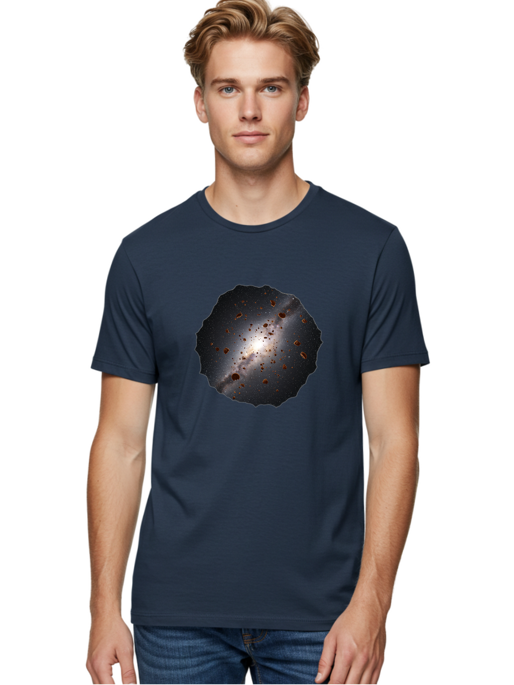 Galaxy-Cookie Men'S Graphic Tee, 100% Cotton, Comfortable Casual Summer Wear, Machine Washable, Vintage Camera, Old Camera, Antique Camera, Black Camera, Classic Photography, Photography Equipment, Nostalgic Device, Film Camera, Camera Art Bam468