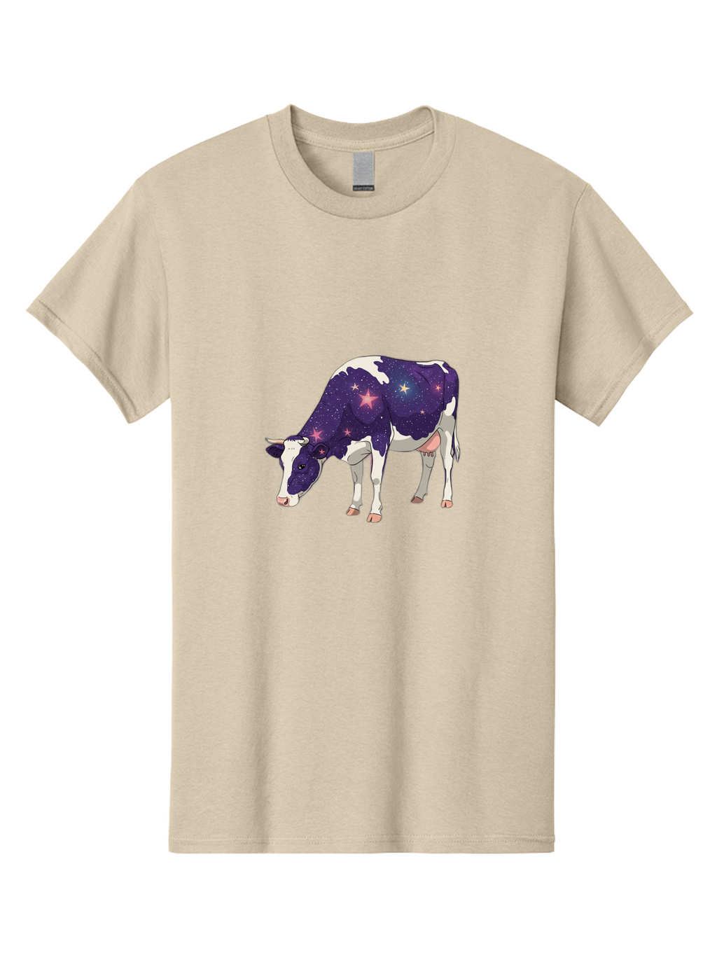 Galaxy-Cow-1 Men'S Graphic Tee, 100% Cotton, Comfortable Casual Summer Wear, Machine Washable, Vintage Camera, Old Camera, Antique Camera, Black Camera, Classic Photography, Photography Equipment, Nostalgic Device, Film Camera, Camera Art Bam469