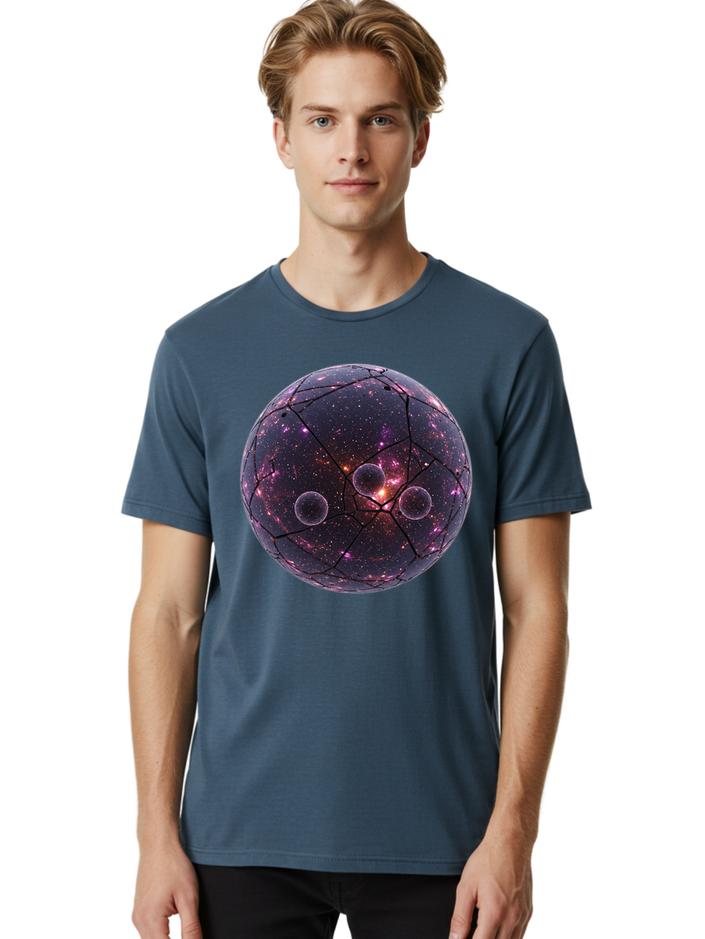 Galaxy-Sphere Men'S Graphic Tee, 100% Cotton, Comfortable Casual Summer Wear, Machine Washable, Vintage Camera, Old Camera, Antique Camera, Black Camera, Classic Photography, Photography Equipment, Nostalgic Device, Film Camera, Camera Art Bam471