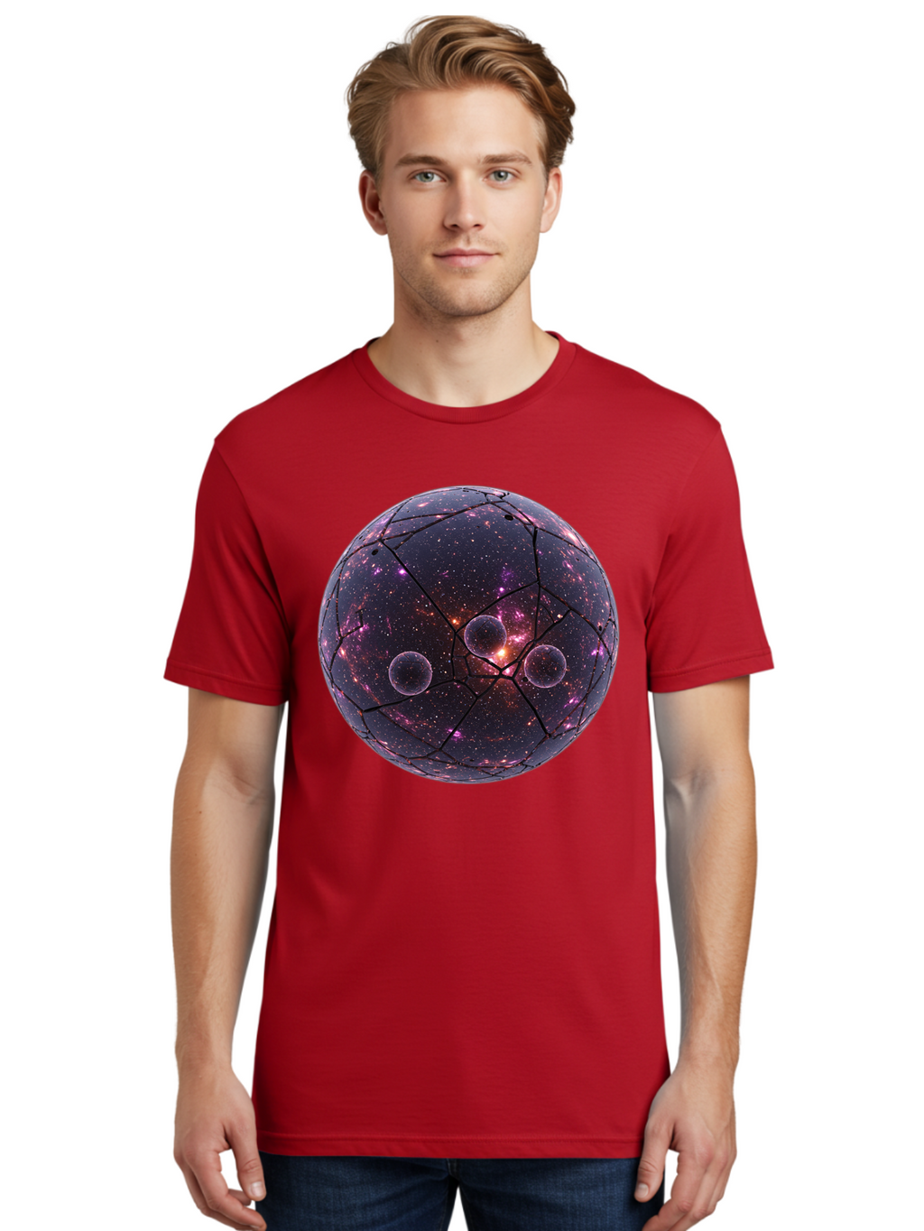 Galaxy-Sphere Men'S Graphic Tee, 100% Cotton, Comfortable Casual Summer Wear, Machine Washable, Vintage Camera, Old Camera, Antique Camera, Black Camera, Classic Photography, Photography Equipment, Nostalgic Device, Film Camera, Camera Art Bam471