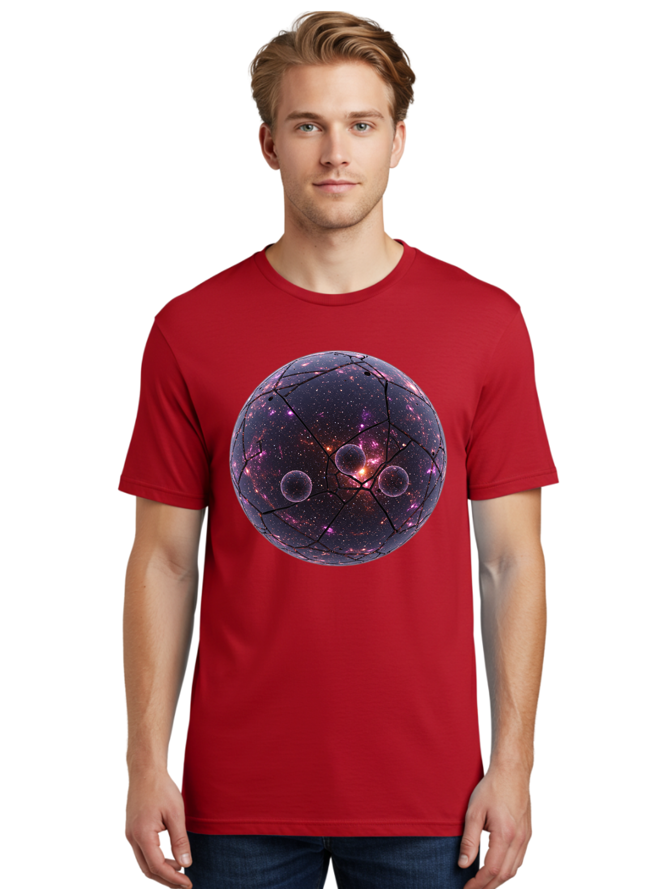 Galaxy-Sphere Men'S Graphic Tee, 100% Cotton, Comfortable Casual Summer Wear, Machine Washable, Vintage Camera, Old Camera, Antique Camera, Black Camera, Classic Photography, Photography Equipment, Nostalgic Device, Film Camera, Camera Art Bam471