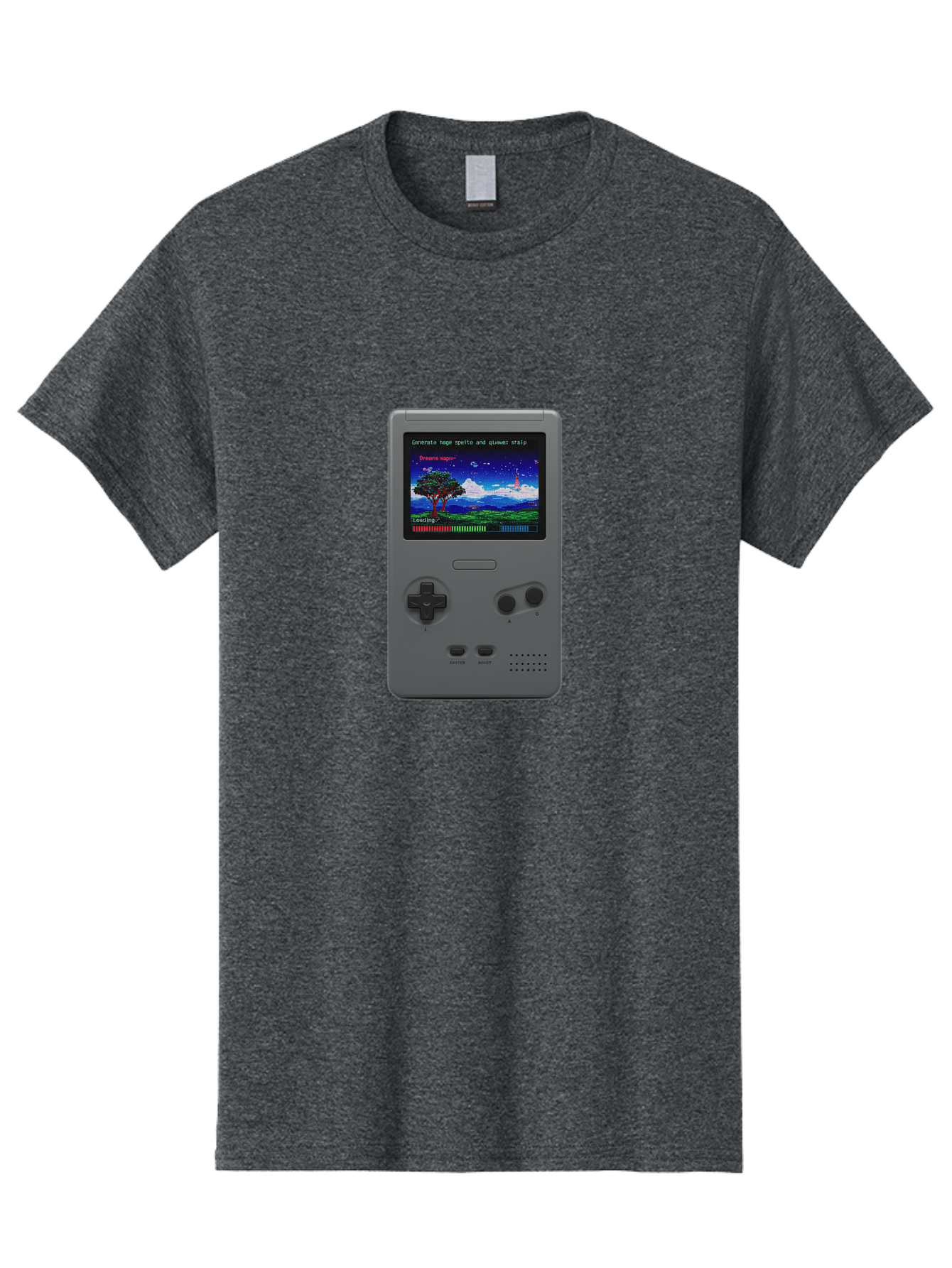 Game-Boy Men'S Graphic Tee, 100% Cotton, Comfortable Casual Summer Wear, Machine Washable, Vintage Camera, Old Camera, Antique Camera, Black Camera, Classic Photography, Photography Equipment, Nostalgic Device, Film Camera, Camera Art Bam472