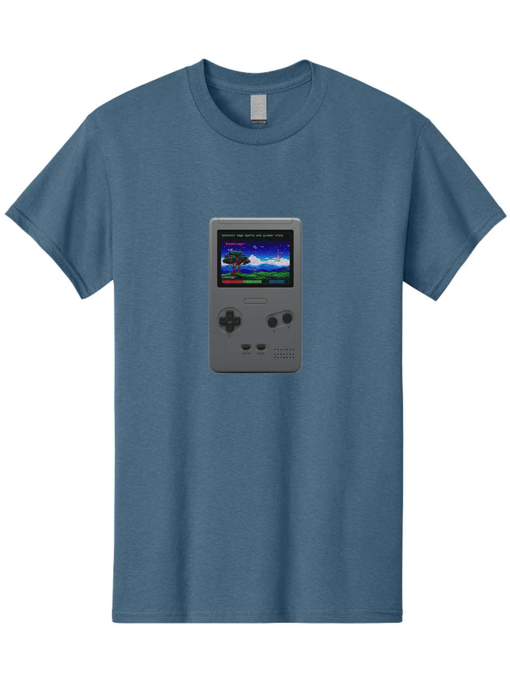 Game-Boy Men'S Graphic Tee, 100% Cotton, Comfortable Casual Summer Wear, Machine Washable, Vintage Camera, Old Camera, Antique Camera, Black Camera, Classic Photography, Photography Equipment, Nostalgic Device, Film Camera, Camera Art Bam472