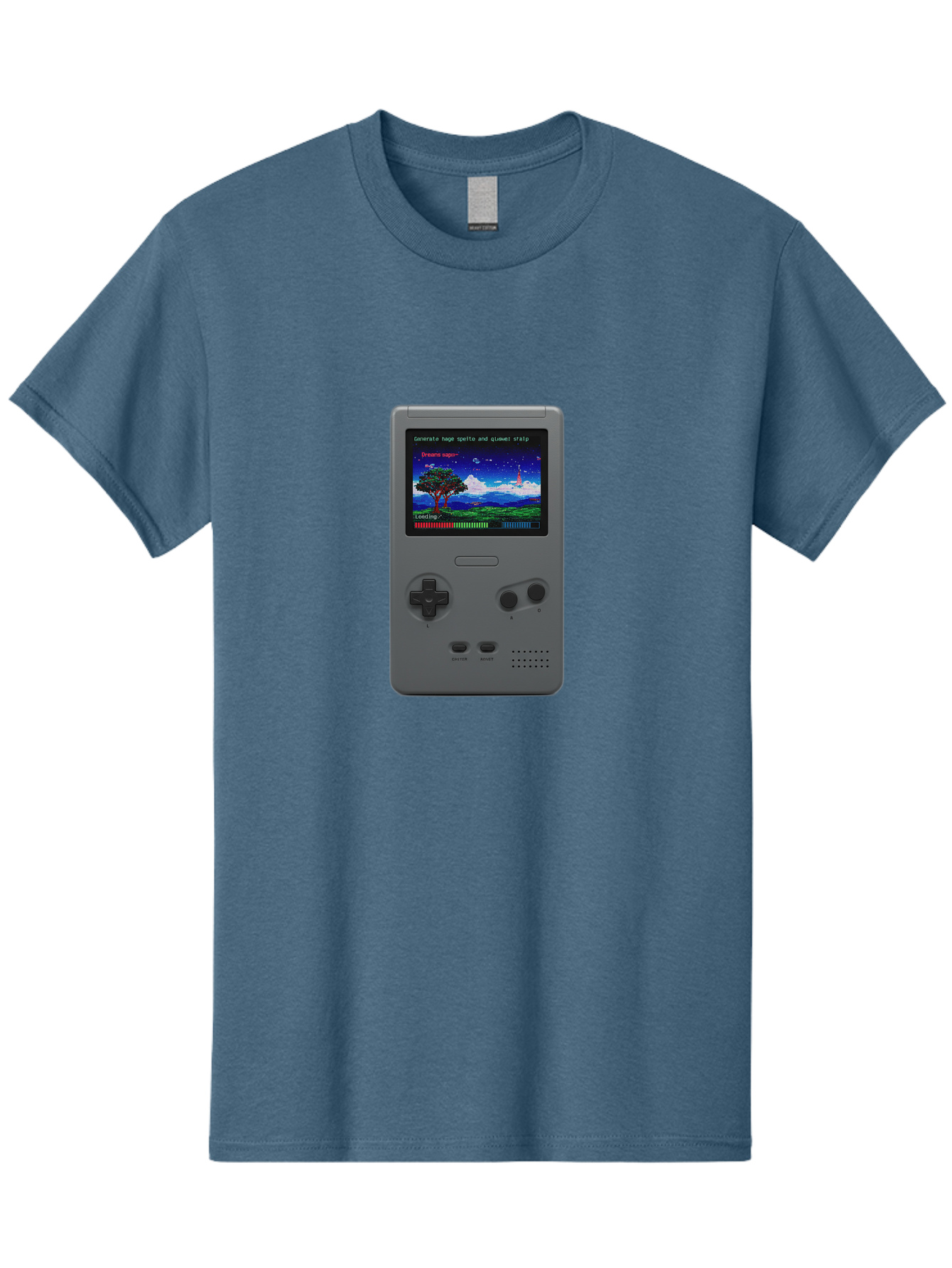 Game-Boy Men'S Graphic Tee, 100% Cotton, Comfortable Casual Summer Wear, Machine Washable, Vintage Camera, Old Camera, Antique Camera, Black Camera, Classic Photography, Photography Equipment, Nostalgic Device, Film Camera, Camera Art Bam472