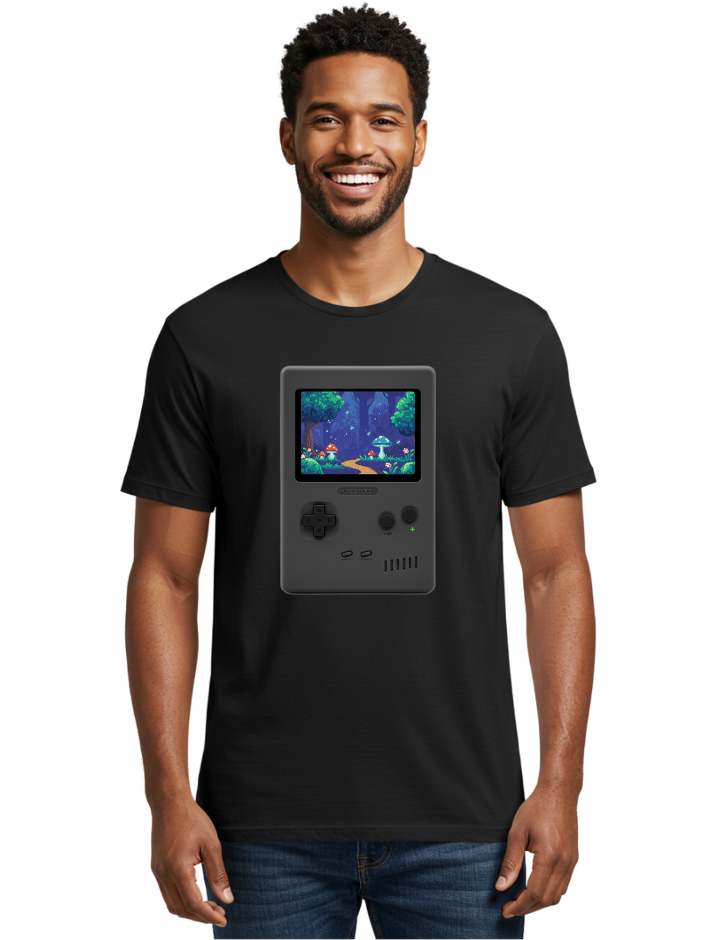 Game-Console Men'S Graphic Tee, 100% Cotton, Comfortable Casual Summer Wear, Machine Washable, Vintage Camera, Old Camera, Antique Camera, Black Camera, Classic Photography, Photography Equipment, Nostalgic Device, Film Camera, Camera Art Bam473