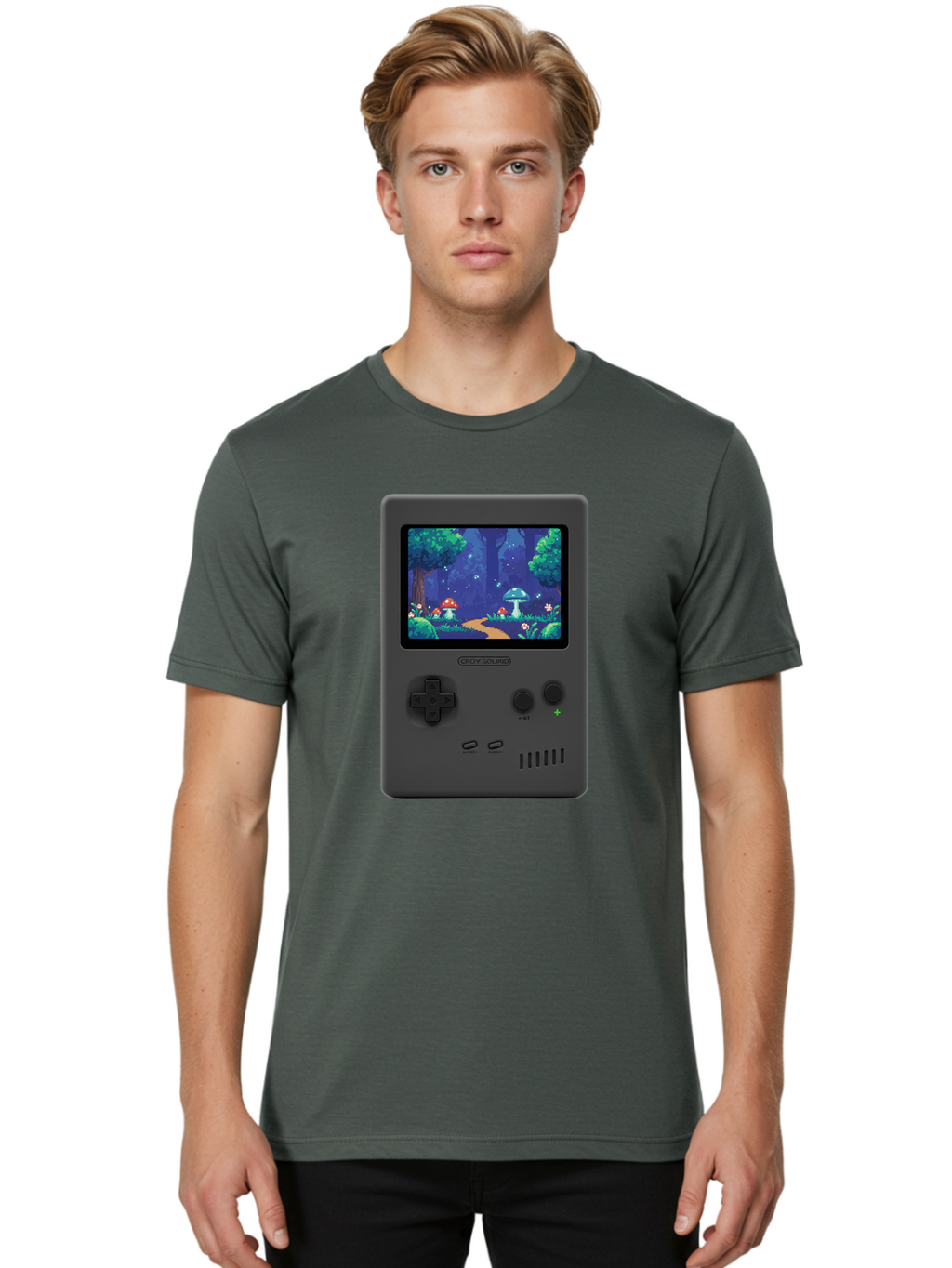 Game-Console Men'S Graphic Tee, 100% Cotton, Comfortable Casual Summer Wear, Machine Washable, Vintage Camera, Old Camera, Antique Camera, Black Camera, Classic Photography, Photography Equipment, Nostalgic Device, Film Camera, Camera Art Bam473
