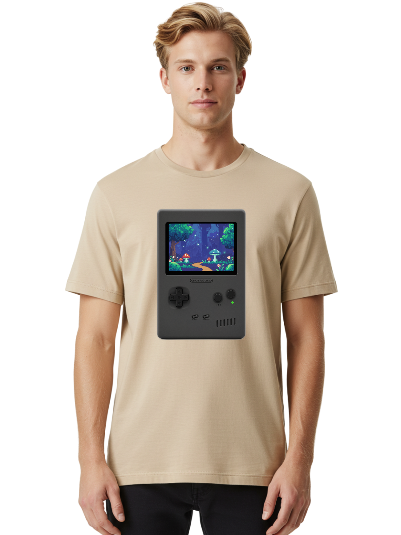 Game-Console Men'S Graphic Tee, 100% Cotton, Comfortable Casual Summer Wear, Machine Washable, Vintage Camera, Old Camera, Antique Camera, Black Camera, Classic Photography, Photography Equipment, Nostalgic Device, Film Camera, Camera Art Bam473