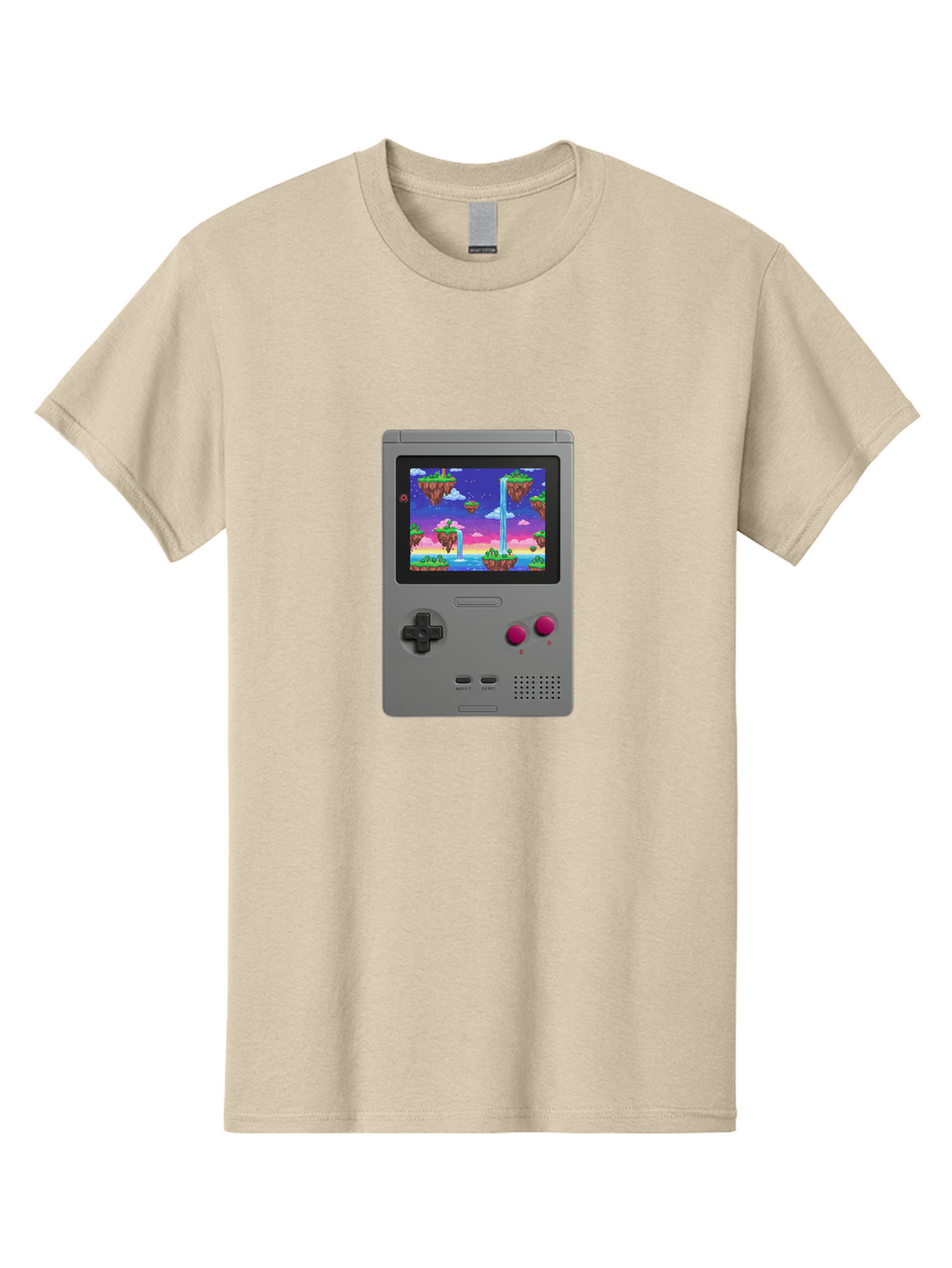 Gameboy Men'S Graphic Tee, 100% Cotton, Comfortable Casual Summer Wear, Machine Washable, Vintage Camera, Old Camera, Antique Camera, Black Camera, Classic Photography, Photography Equipment, Nostalgic Device, Film Camera, Camera Art Bam475