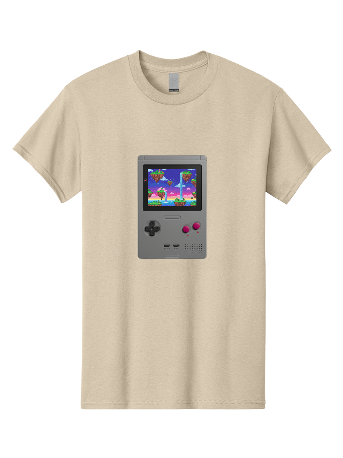 Gameboy Men'S Graphic Tee, 100% Cotton, Comfortable Casual Summer Wear, Machine Washable, Vintage Camera, Old Camera, Antique Camera, Black Camera, Classic Photography, Photography Equipment, Nostalgic Device, Film Camera, Camera Art Bam475