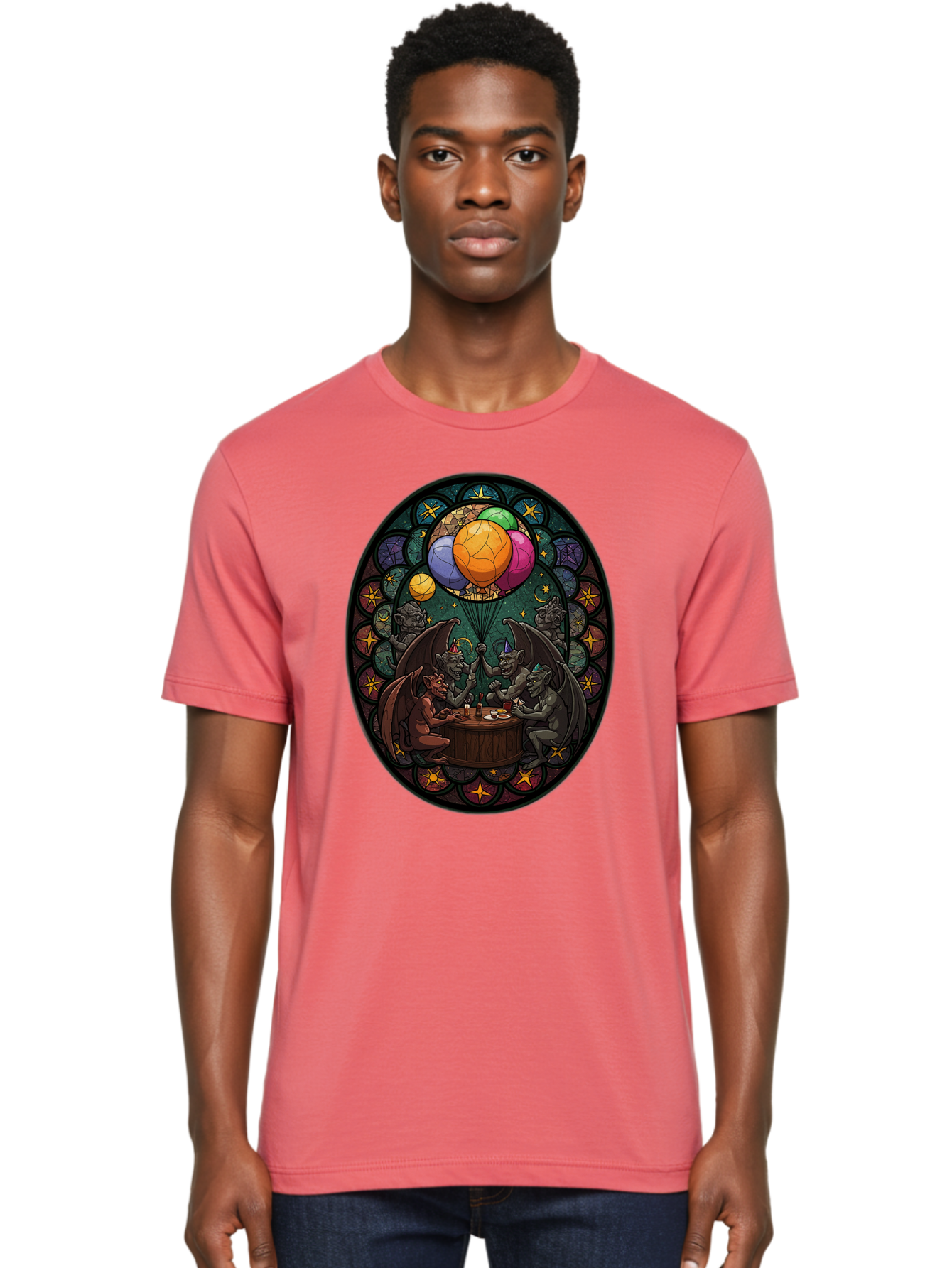 Gargoyles-Drinking Men'S Graphic Tee, 100% Cotton, Comfortable Casual Summer Wear, Machine Washable, Vintage Camera, Old Camera, Antique Camera, Black Camera, Classic Photography, Photography Equipment, Nostalgic Device, Film Camera, Bam478